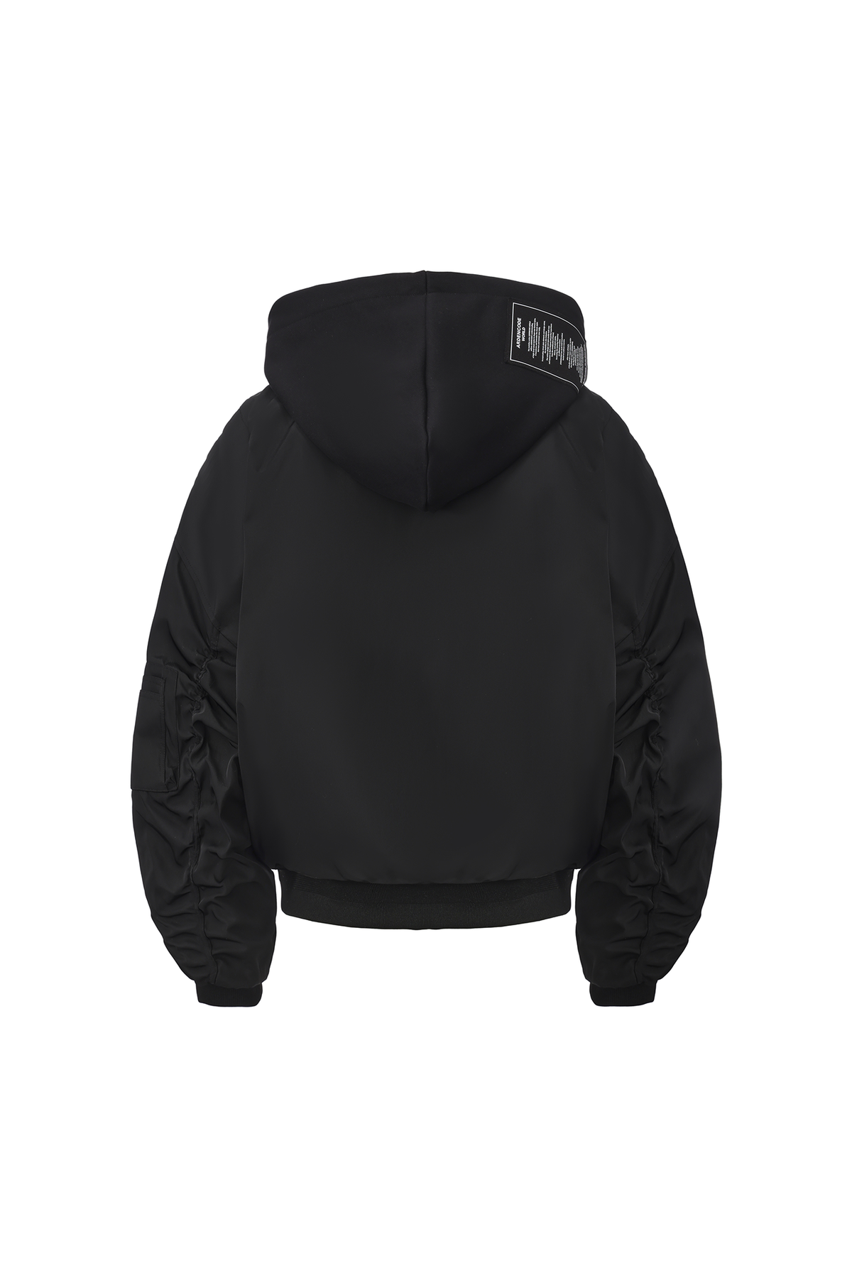 ARDENCODE Oversized Hooded Bomber Jacket, premium urban and streetwear designers apparel on PROJECTISR.com, ARDENCODE