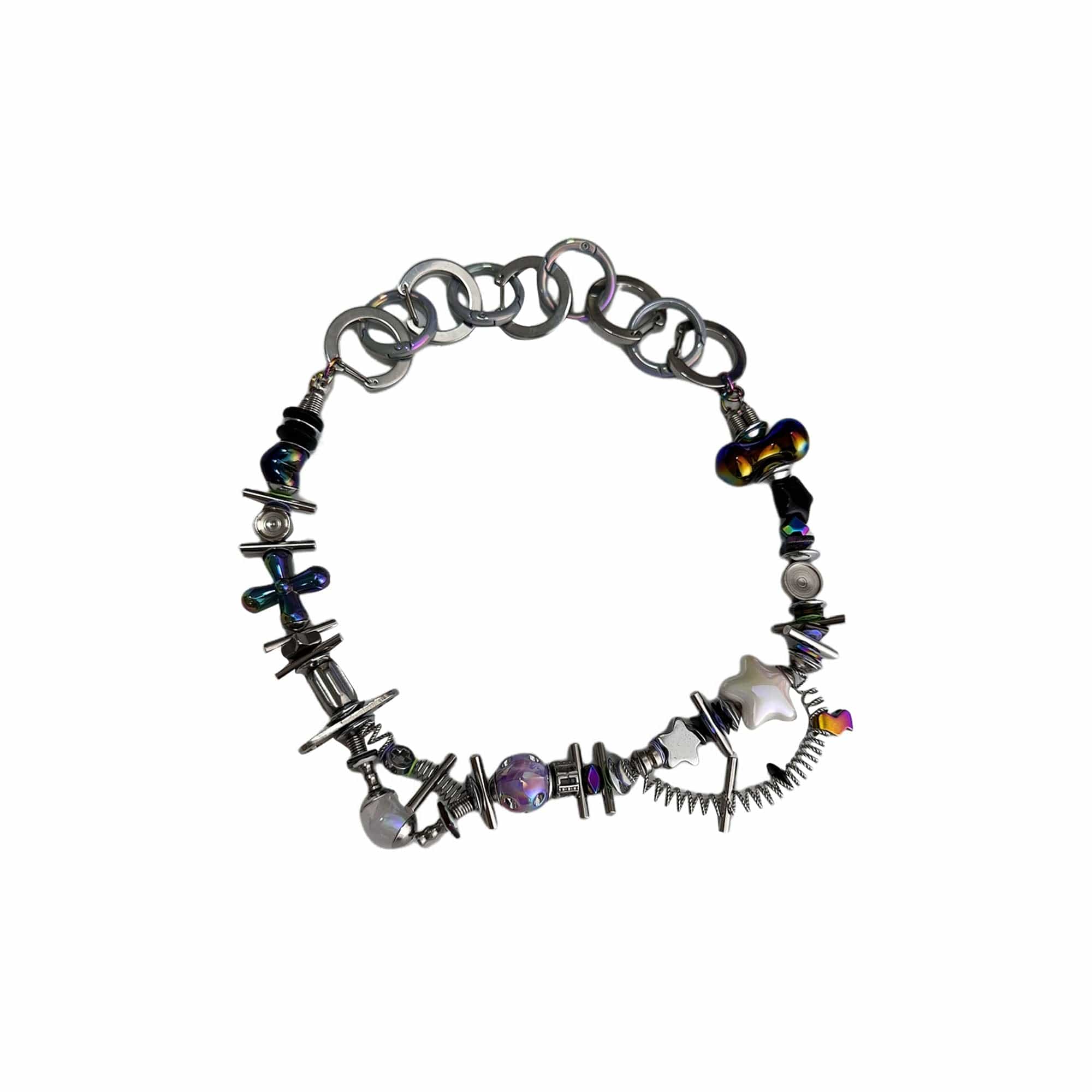 国内で当店のみ ILLUSORY - Time Machine Coil-Link Necklace ILLUSORY Time Machine Coil-Link Necklace