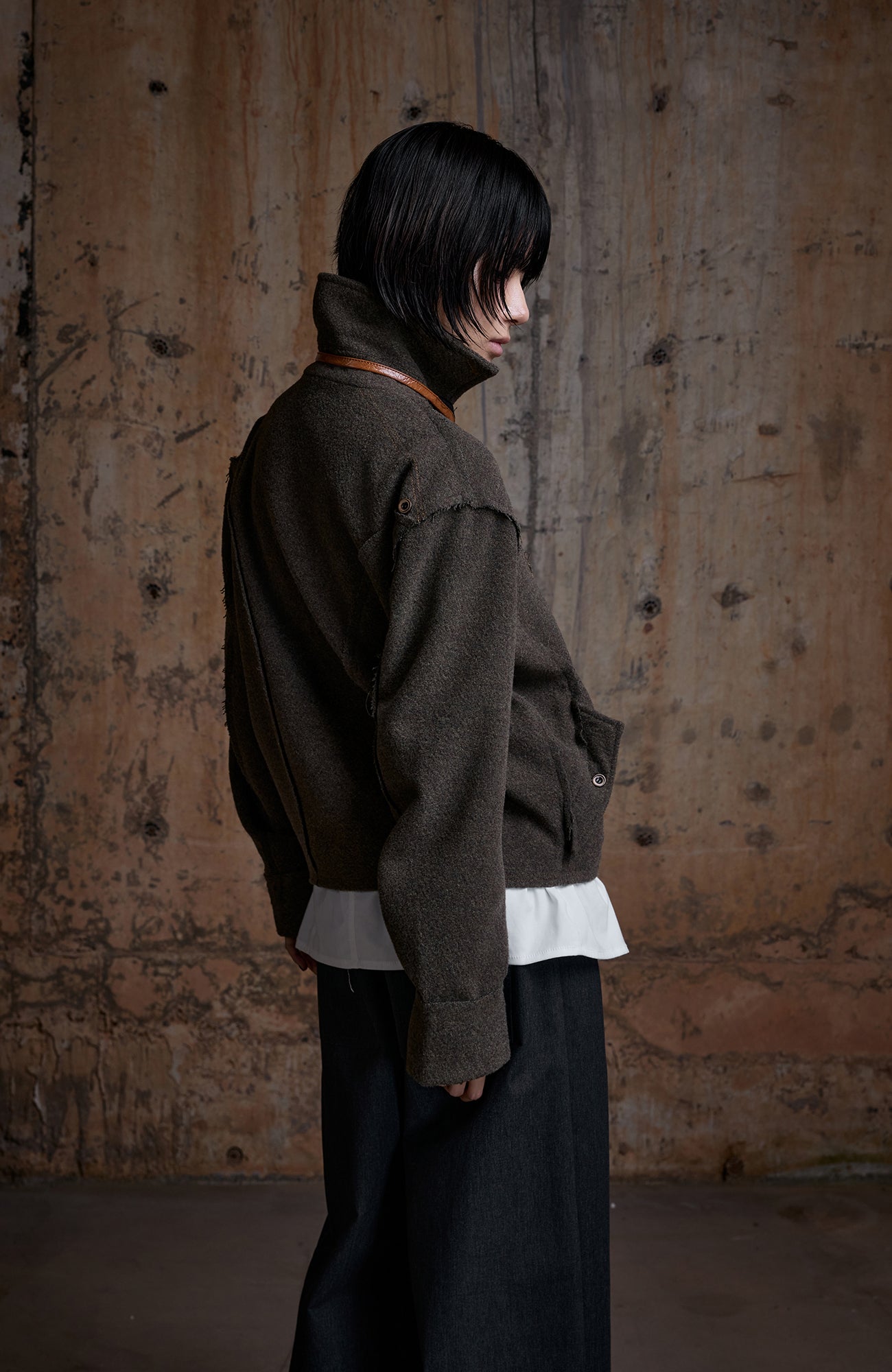 2000RSK Wool-Blend Double-Breasted Blazer