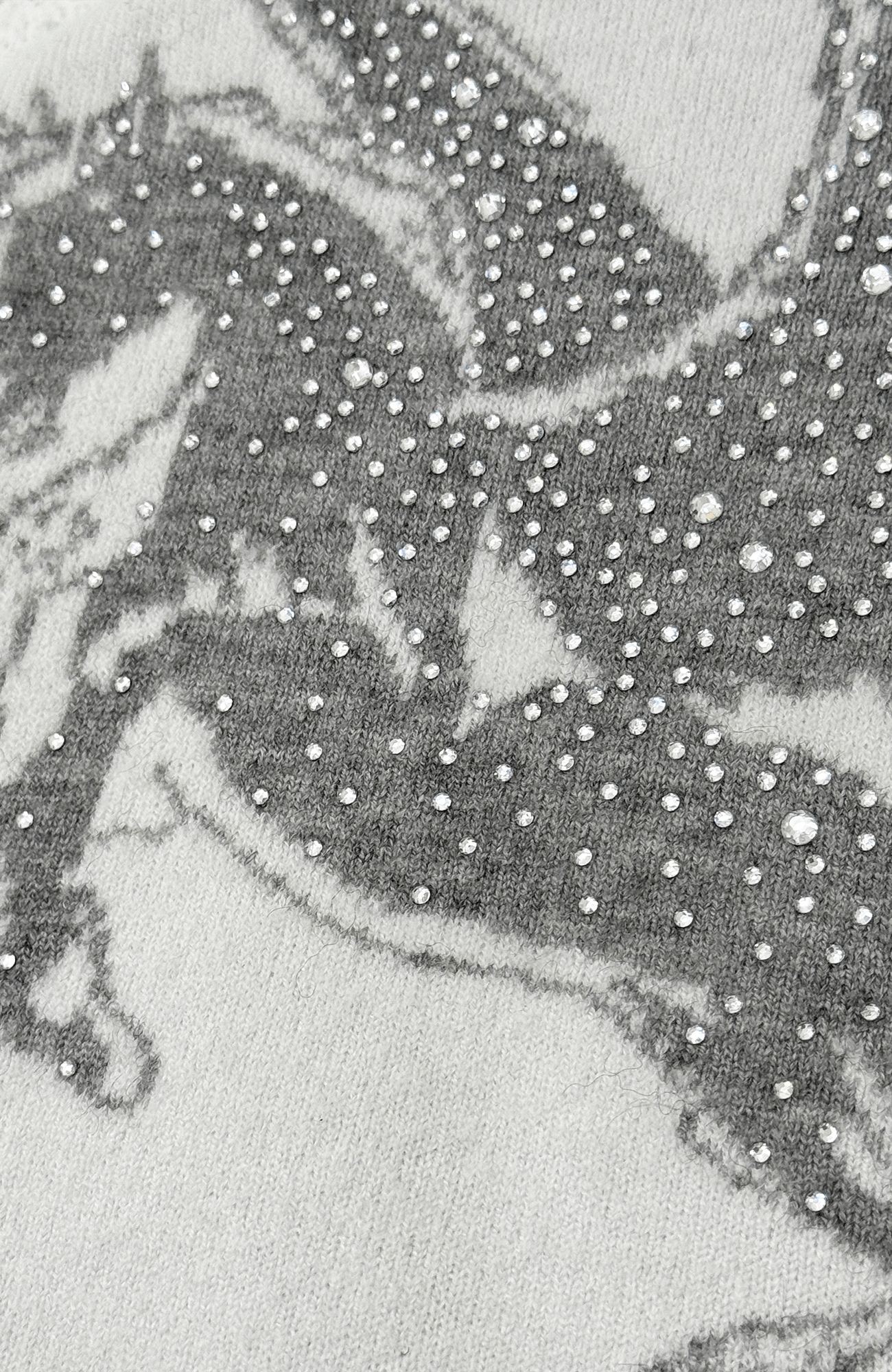 TECNINEGROUP Jacquard Diamond Knit Beanie