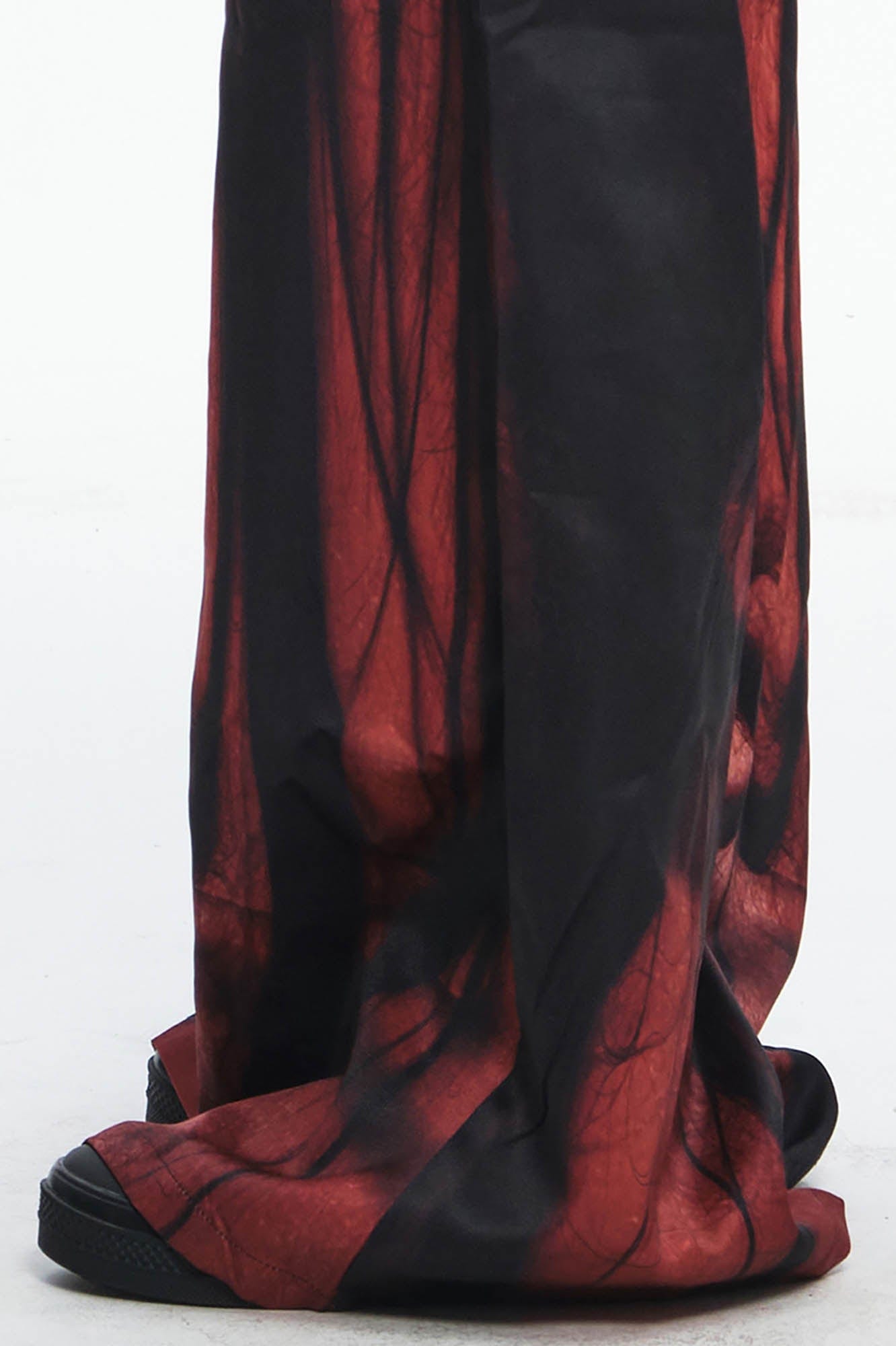 EMBRYO Hair Full-Print Wide-Leg Pants