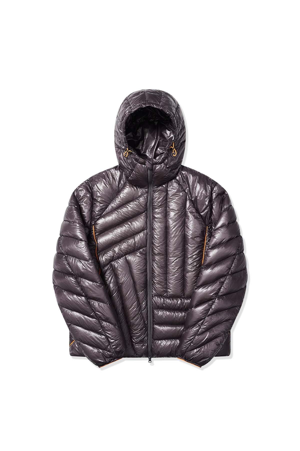 HALCYON Splash-Proof Ribbed Hooded Down Jacket, premium urban and streetwear designers apparel on PROJECTISR.com, HALCYON