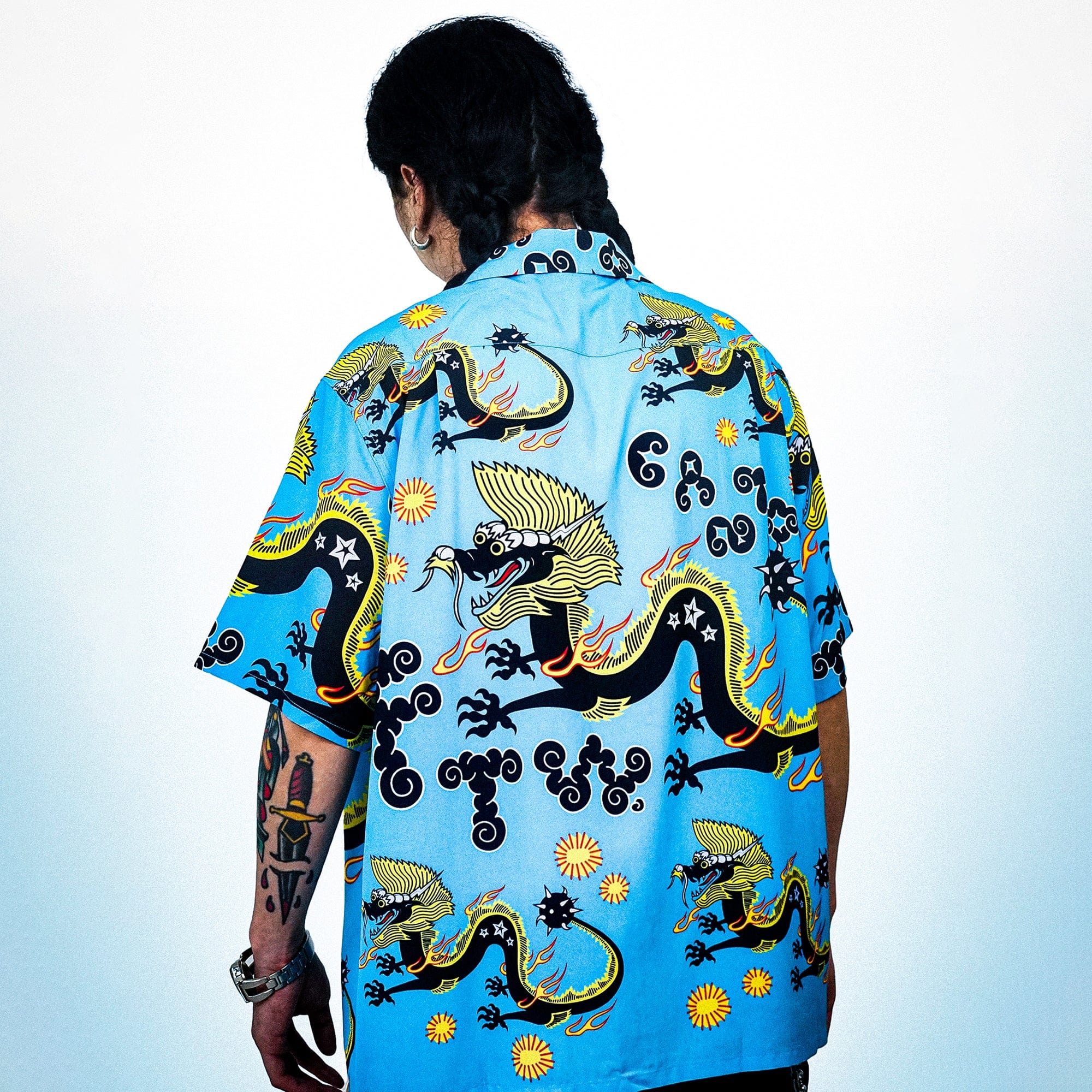 WCC Dragon Half-Shirt, premium urban and streetwear designers apparel on PROJECTISR.com, WCC