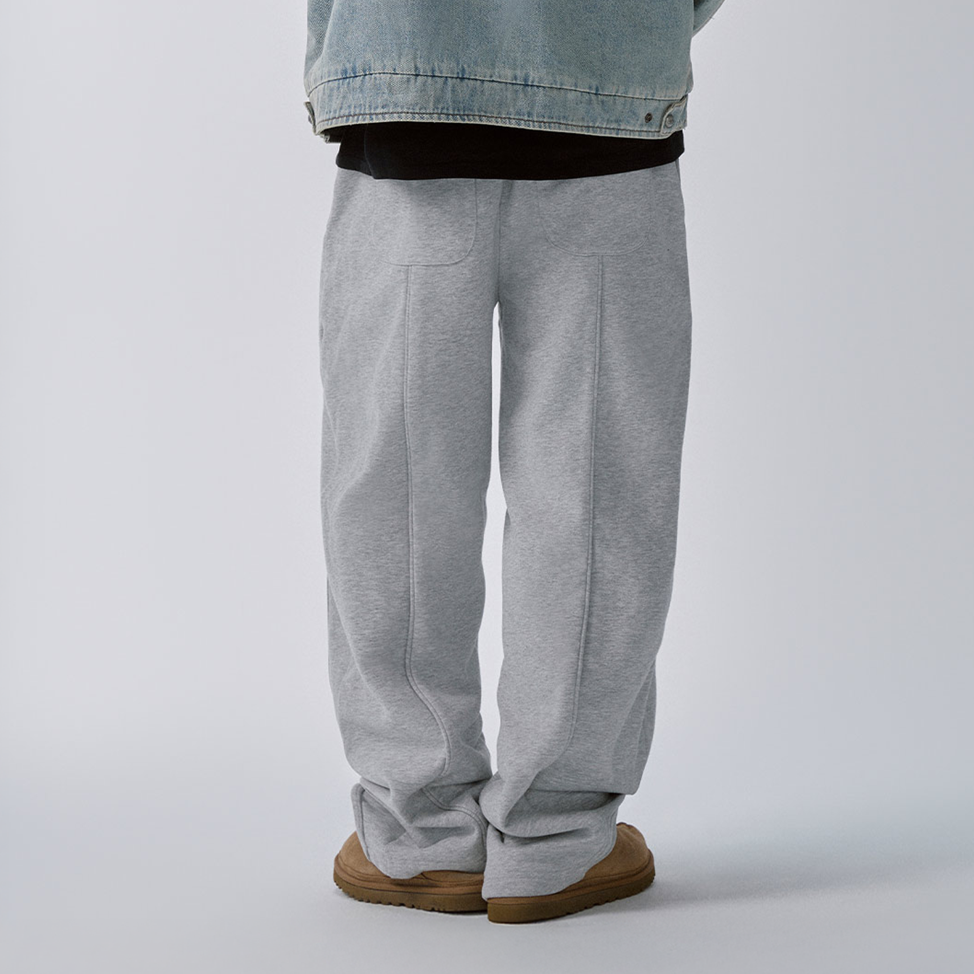 F2CE Stitch Seam Oversized Sweatpants