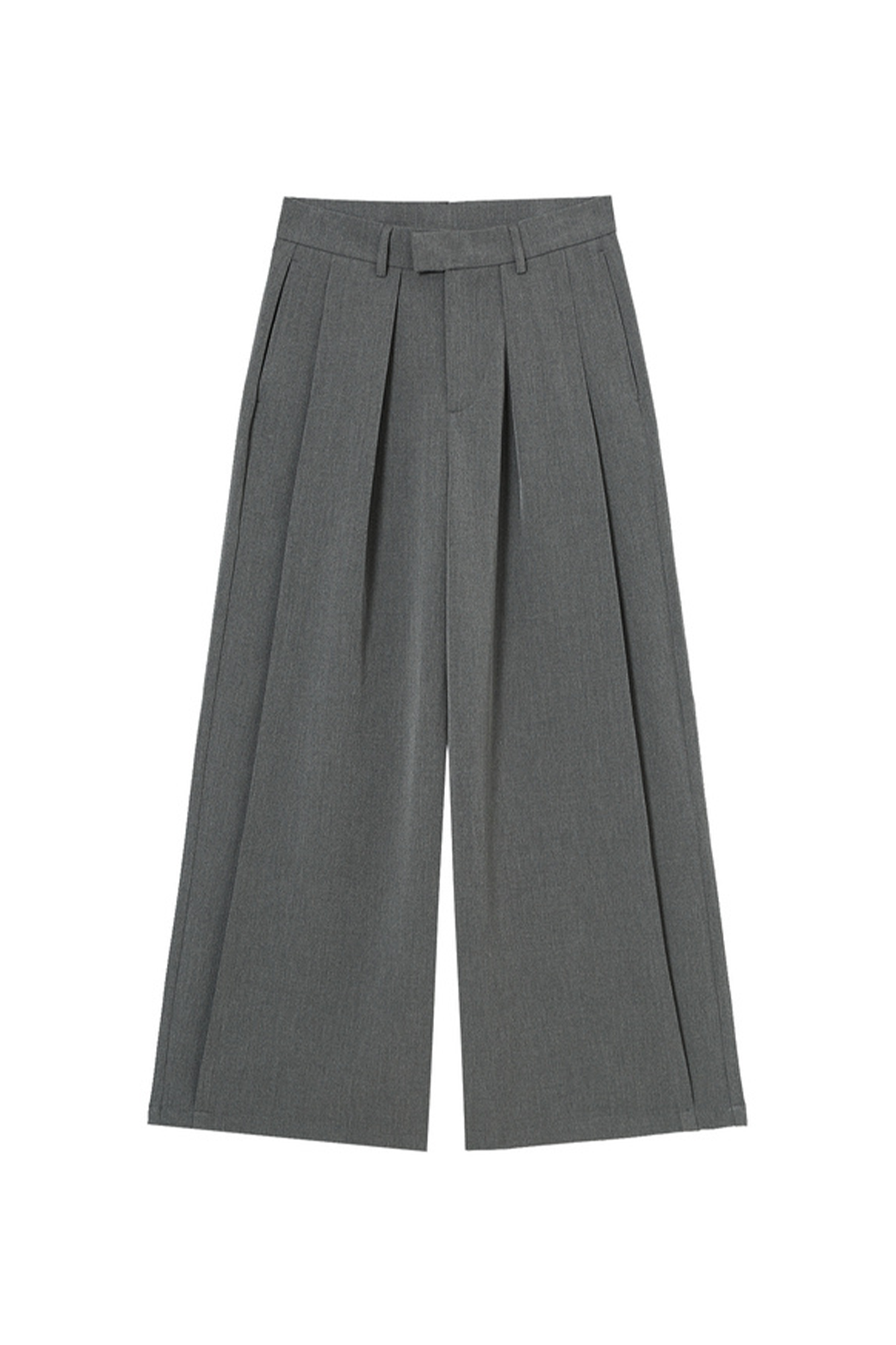 CLP Pleated Retro Wide-Leg Trousers