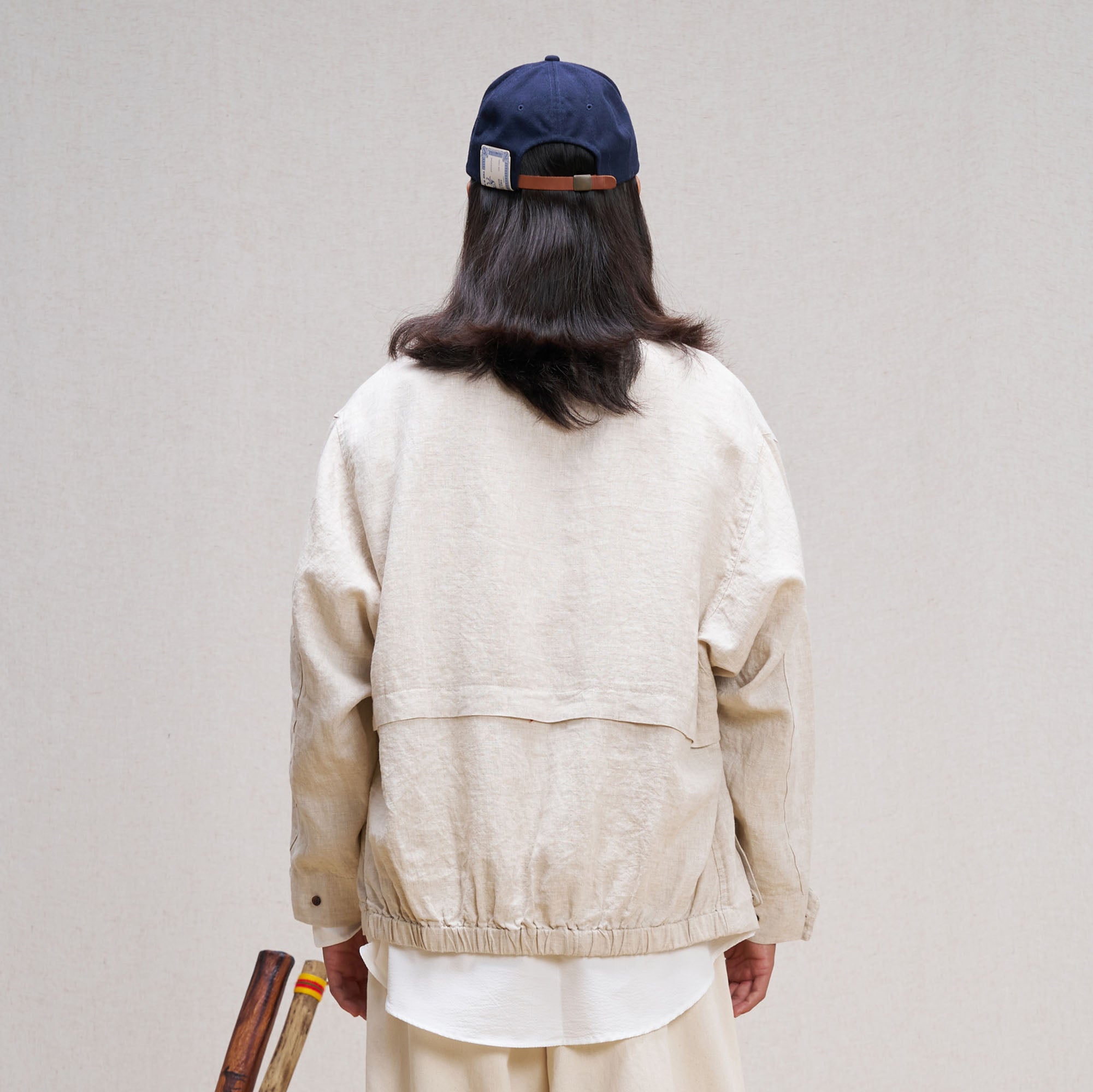 UNLIMITED MOTE Multi-Pocket Linen Shirt