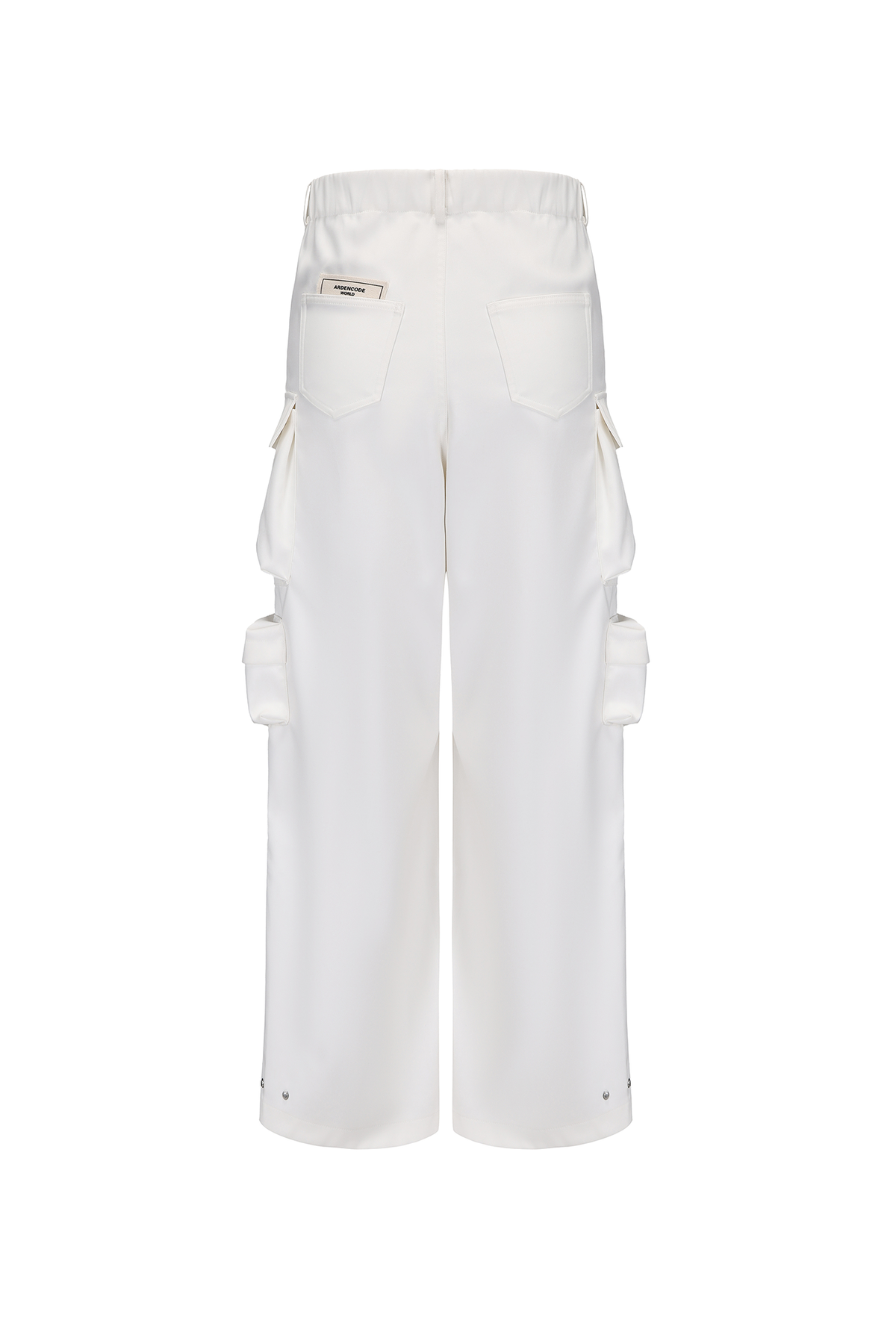 ARDENCODE Oversized Multi-Pocket Cargo Wide-Leg Pants, premium urban and streetwear designers apparel on PROJECTISR.com, ARDENCODE