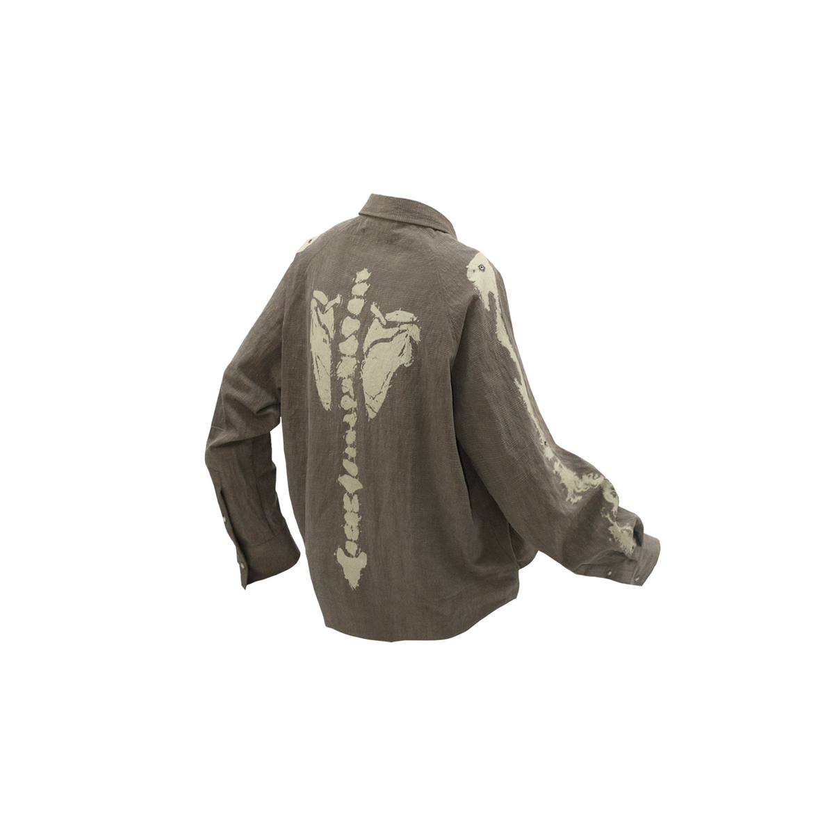 RELABEL Studded Oversized Long-Sleeve Shirt