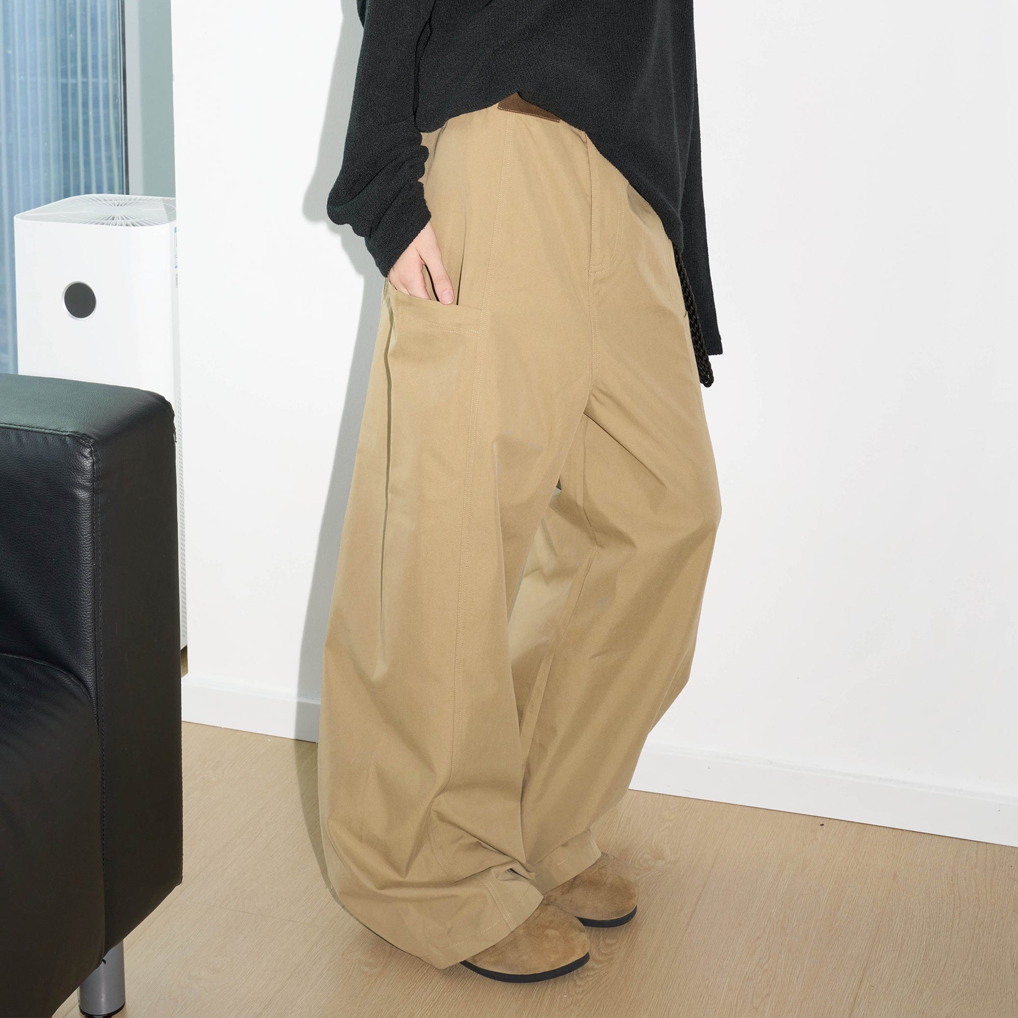 49PERCENT Deconstructed Big Pocket Pants