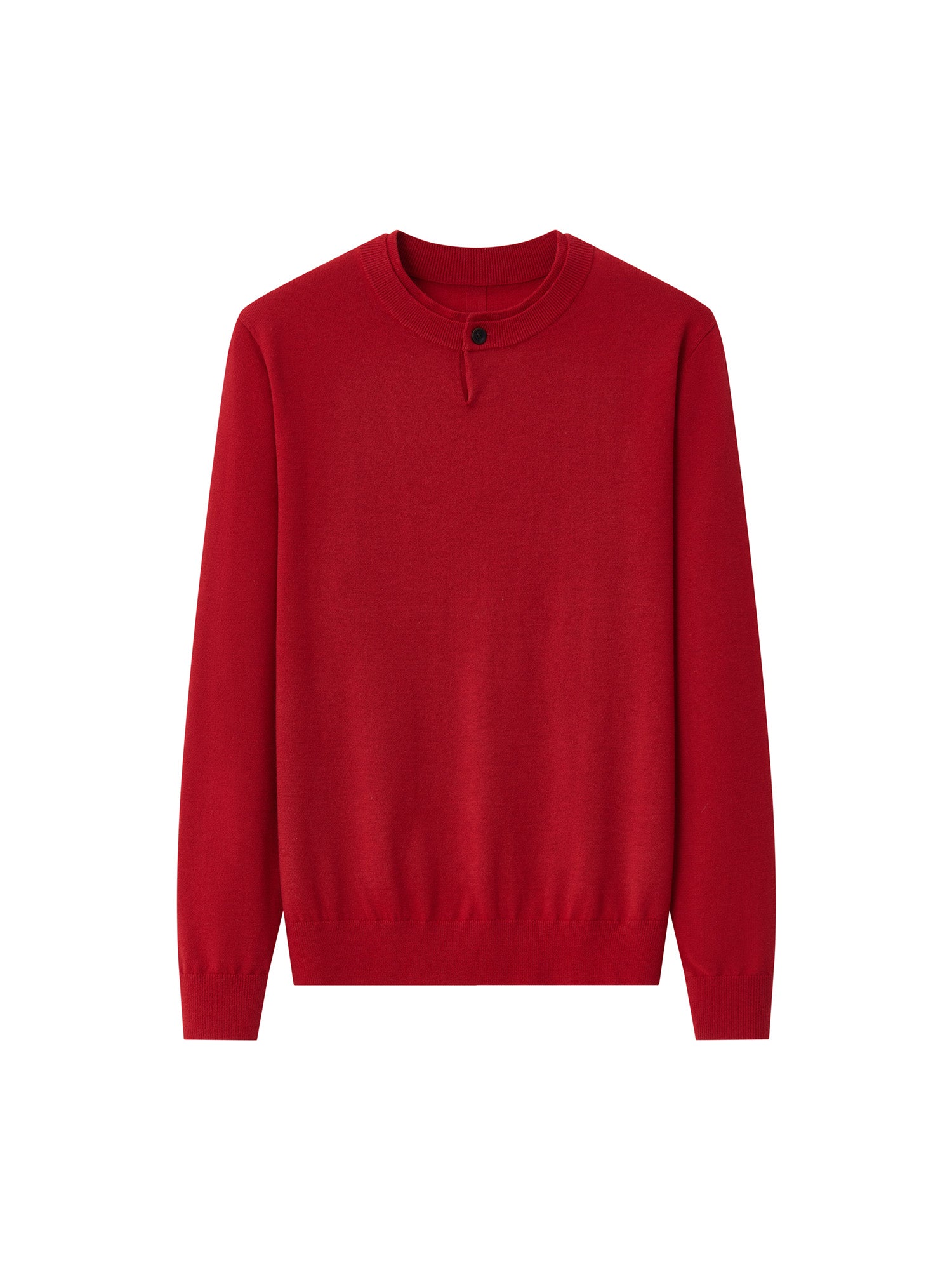OPICLOTH Essential Layered Collar Sweater