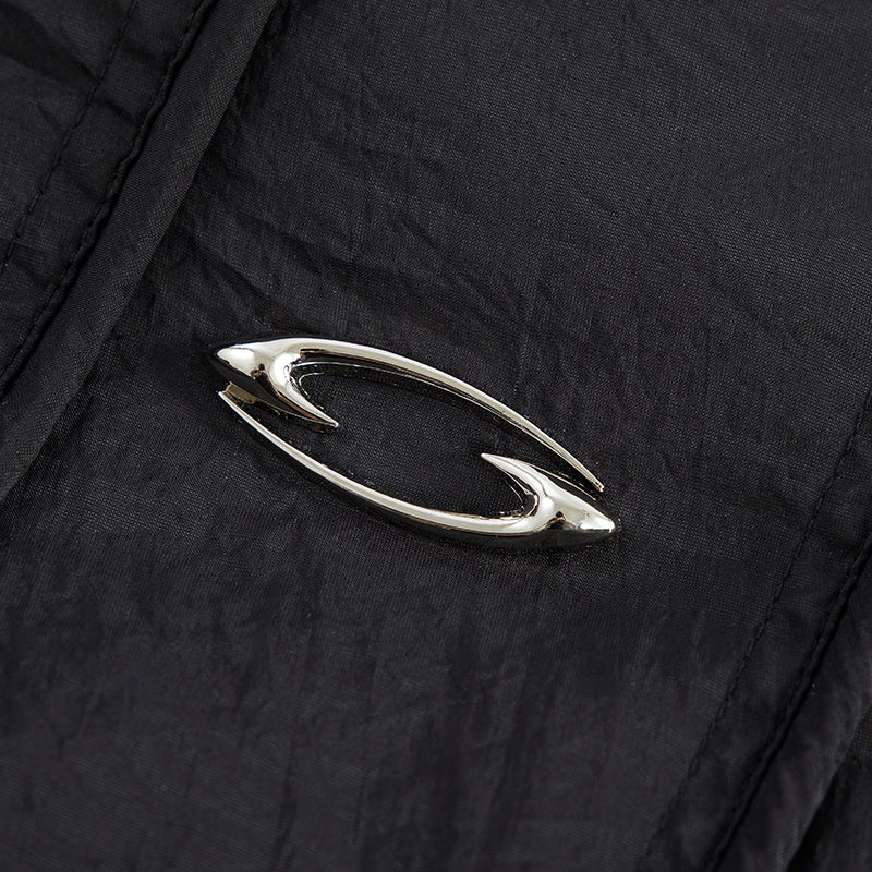 F2CE Structured Panel Stand-Collar Puffer