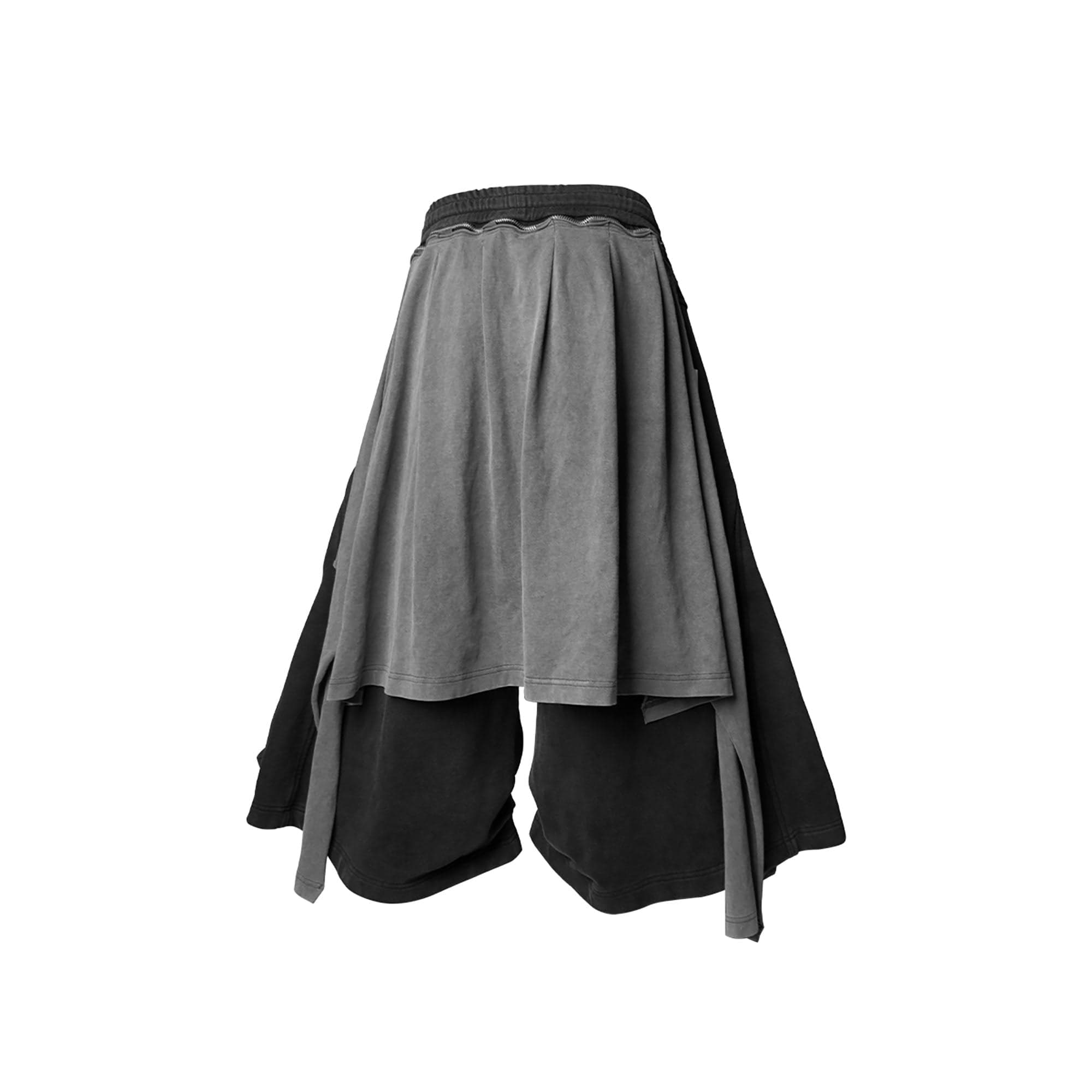 RELABEL Detachable Drape Multi-Pocket Drawstring Shorts