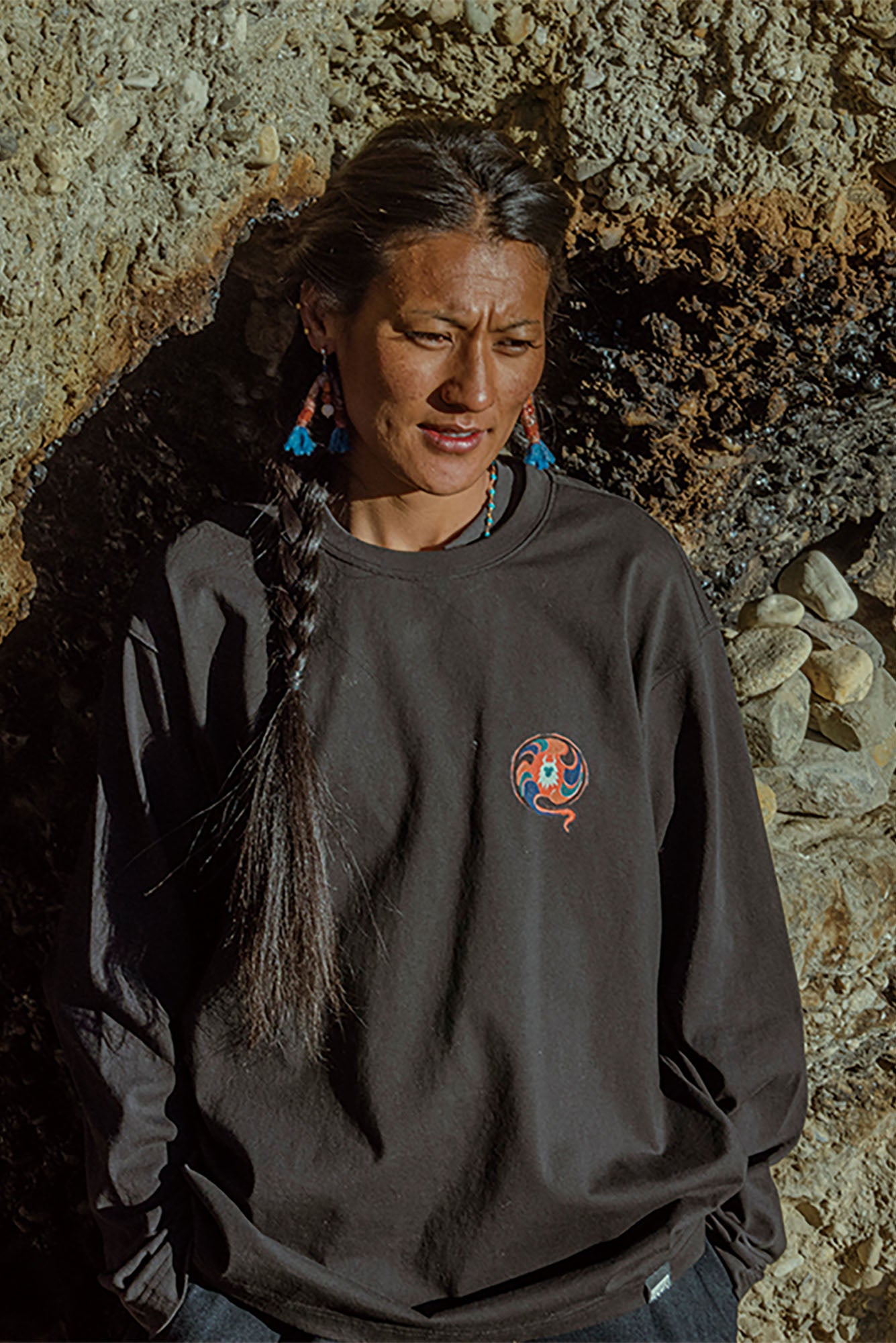 NERHI Mural Graphic Long-Sleeve Tee