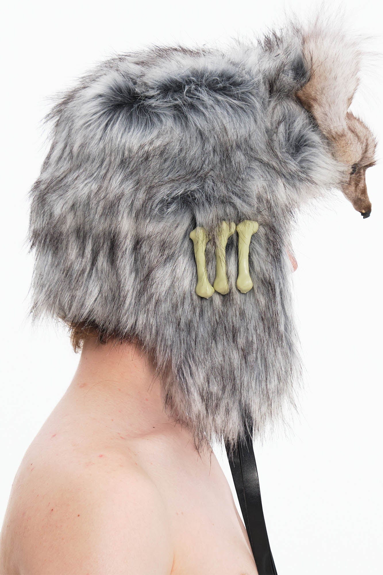 EMBRYO Fox Faux Fur Trapper Hat