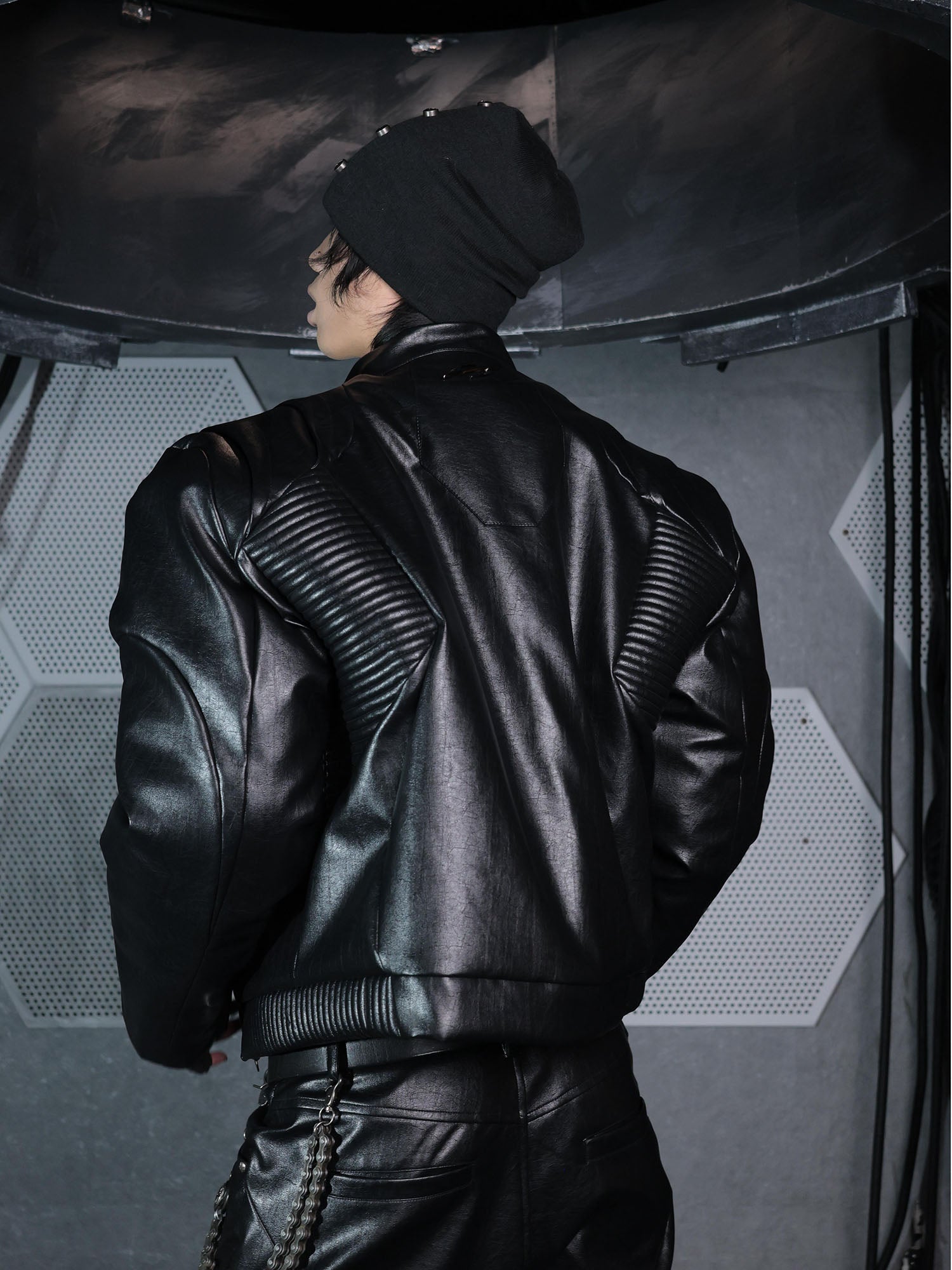 Noble JUNKSTAR スカジャン SSIN7 Armored Panel Bomber Jacket