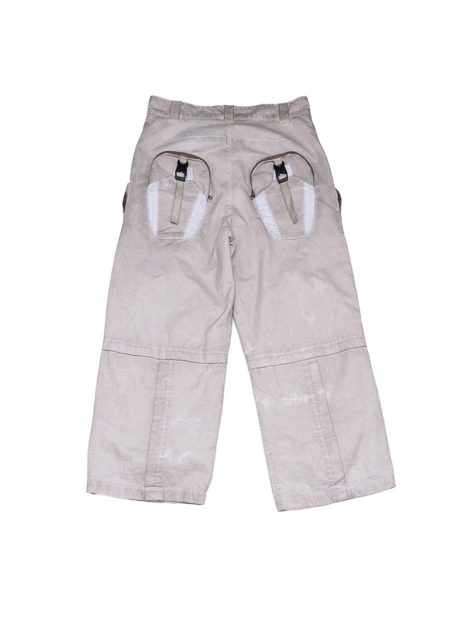 STEAM Multi-Pocket Spliced Parachute Cargo Pants