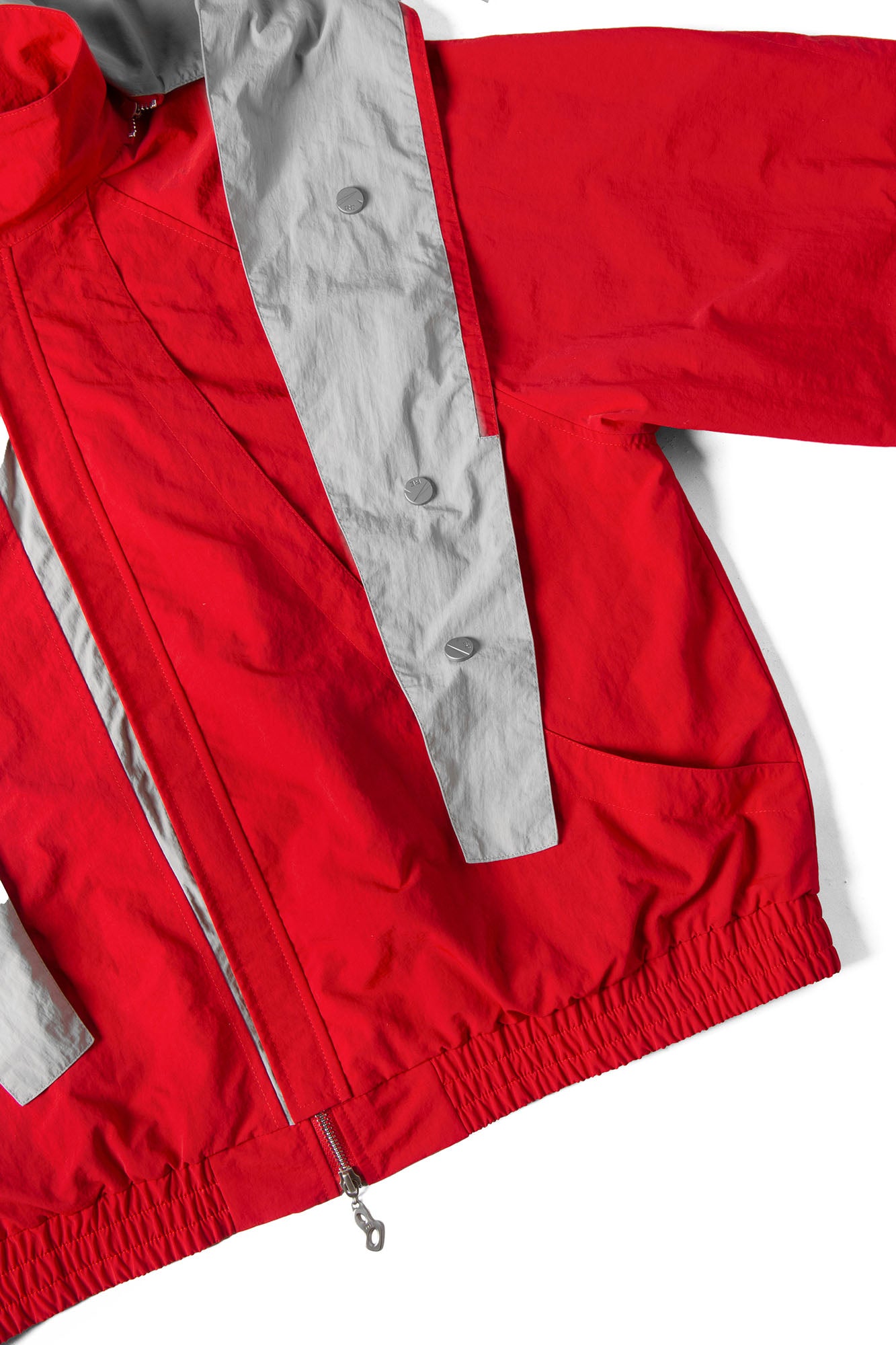RELABEL Detachable Hood Oversized Jacket