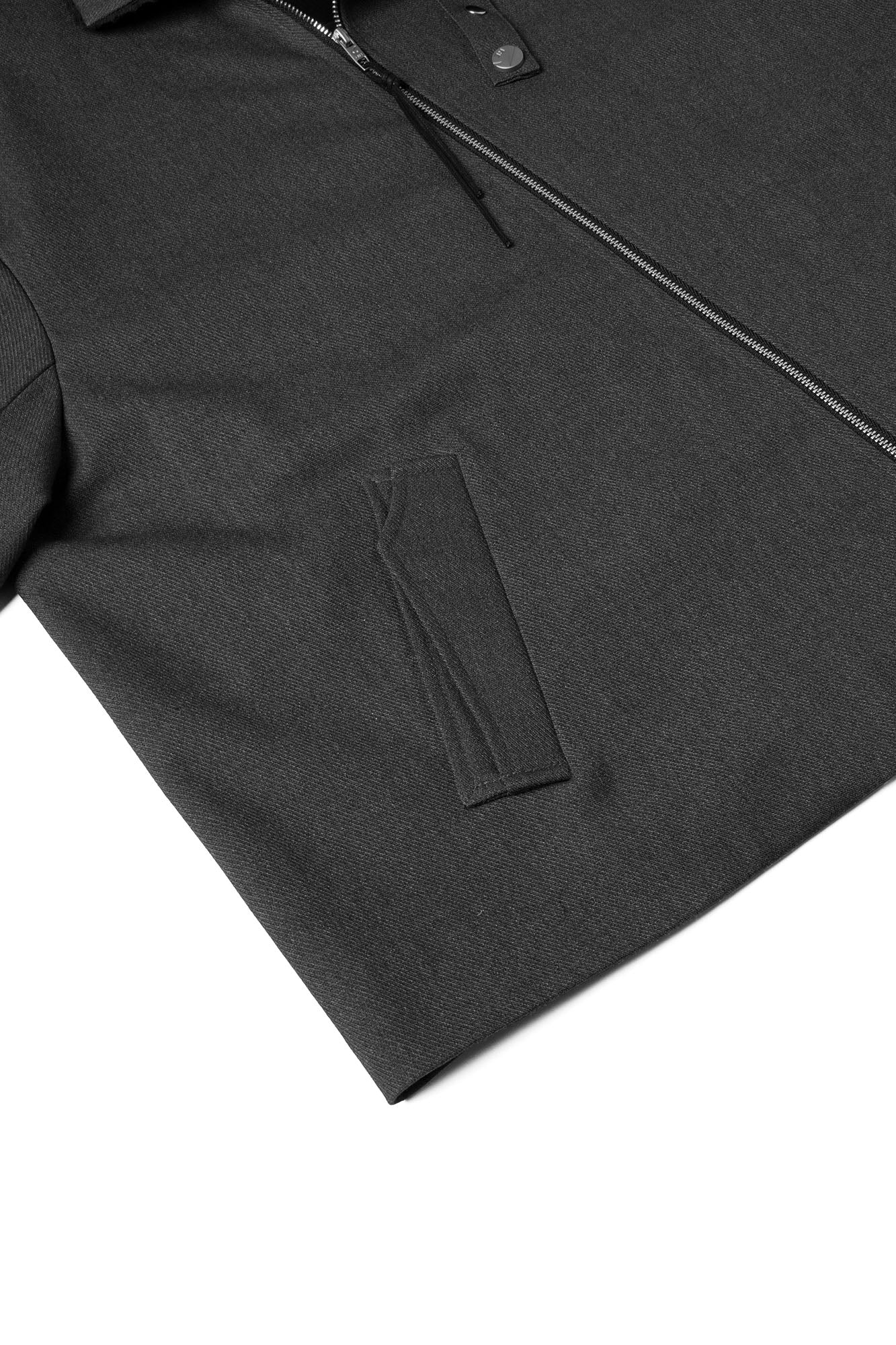 RELABEL Asymmetric Double Slider Zip Jacket