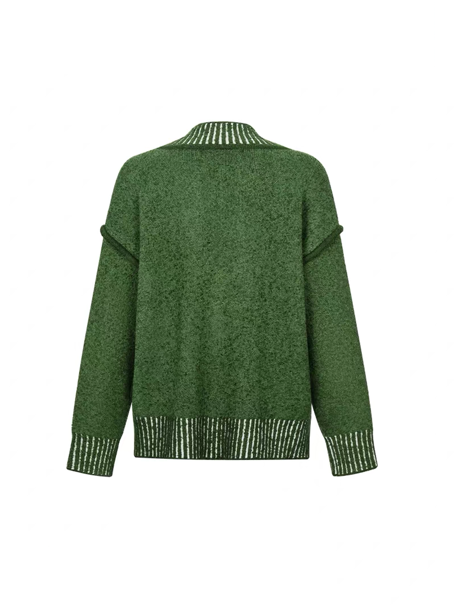 TIWILLTANG Retro Oversized V-Neck Sweater