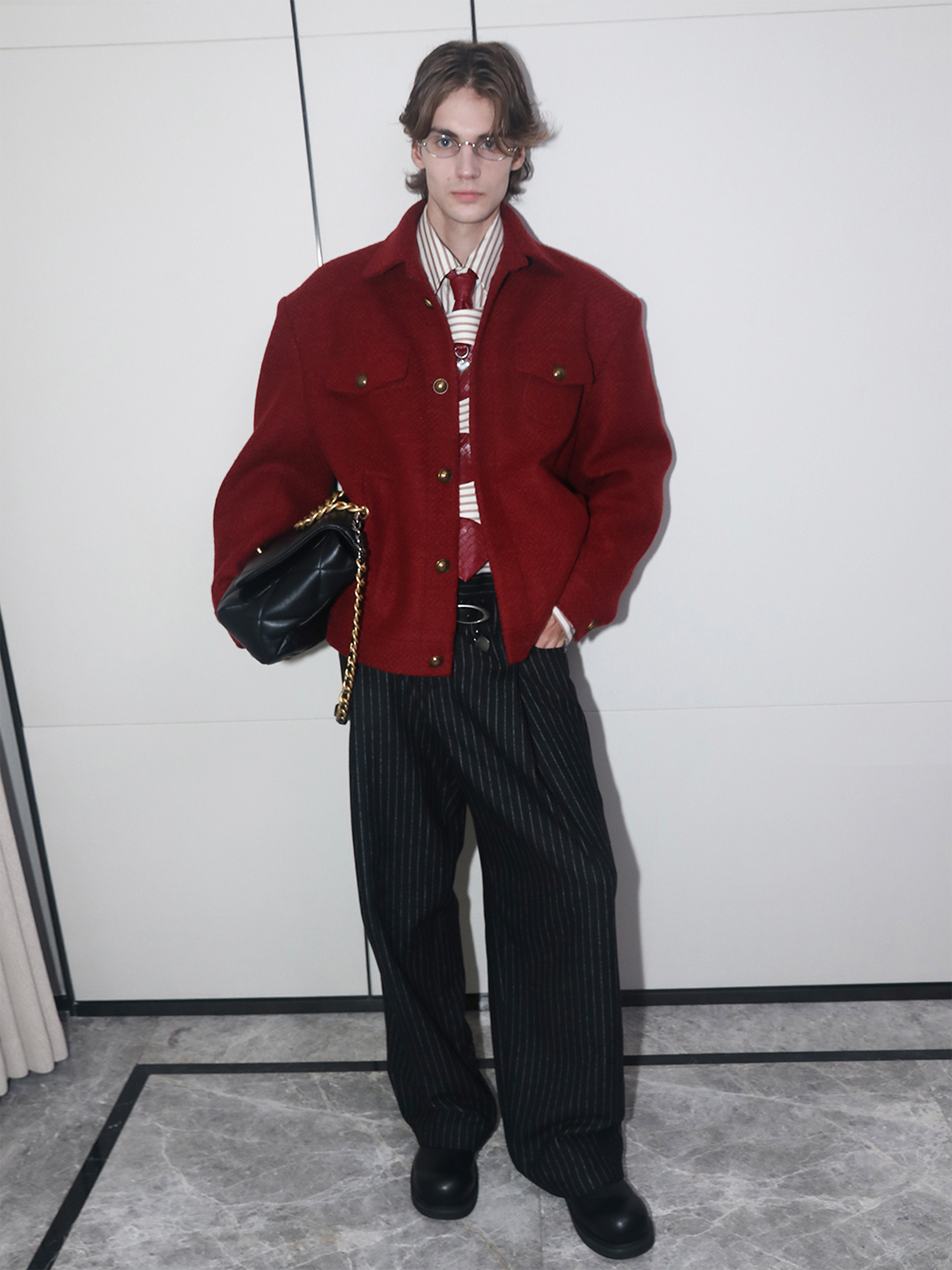 ASSEEN Classic Wool-Blend Jacket