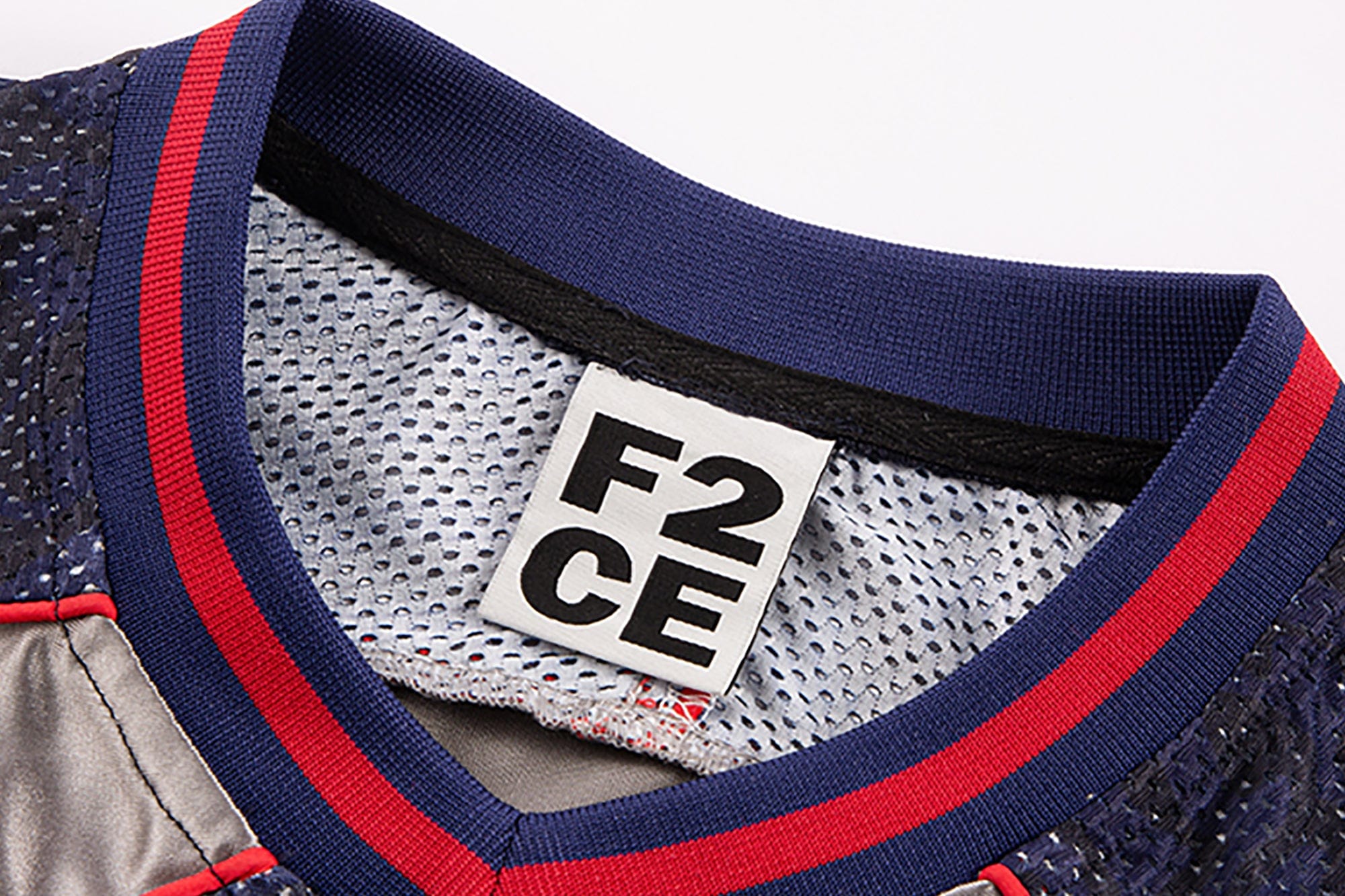 F2CE Mesh Contrast-Panel Quick-Dry Jersey