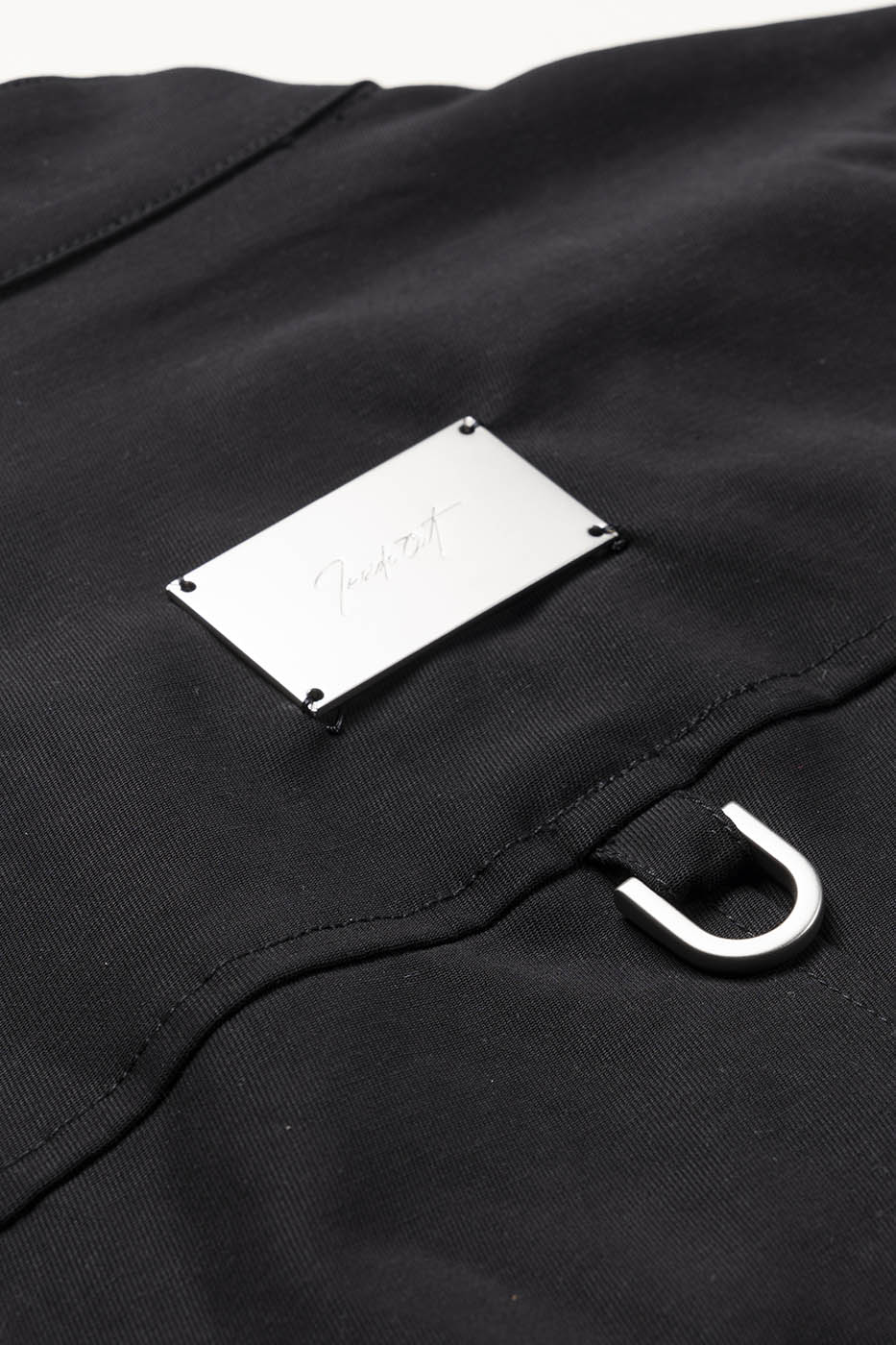 INSIDE OUT Arc Paneled Rivet Jacket, premium urban and streetwear designers apparel on PROJECTISR.com, INSIDE OUT