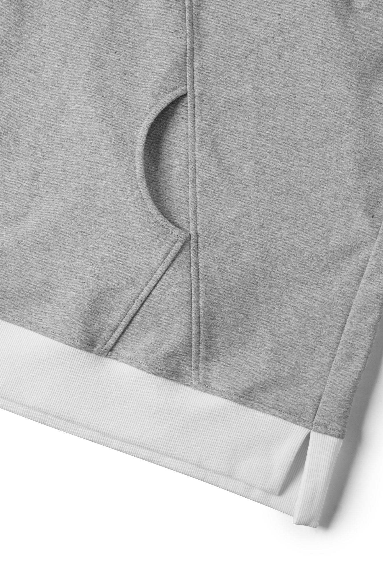 RELABEL Contrast Hem Oversized Hoodie