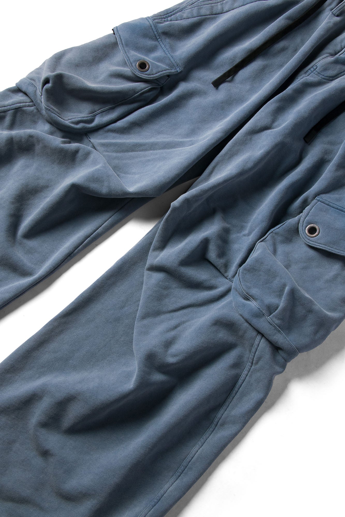 RELABEL Washed Multi-Pocket Utility Sweatpants