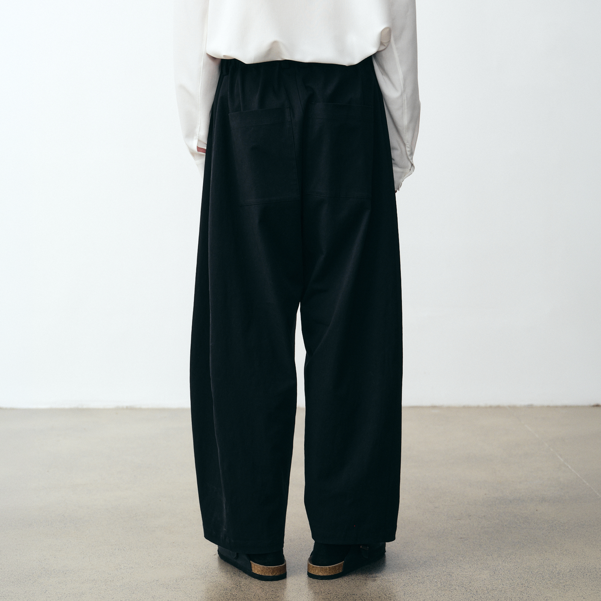 GRAINMUSTARD High-Waist Tie-Waist Pants