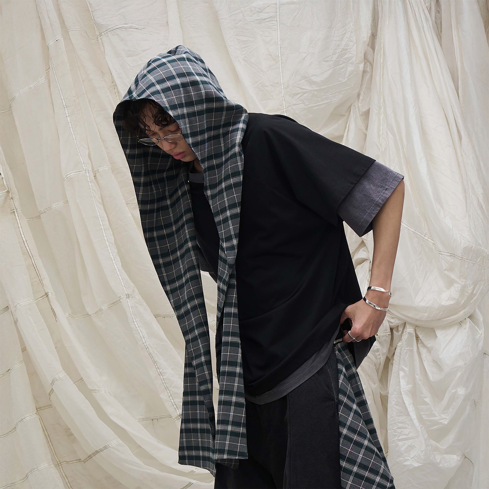 RELABEL Detachable Hood Scarf