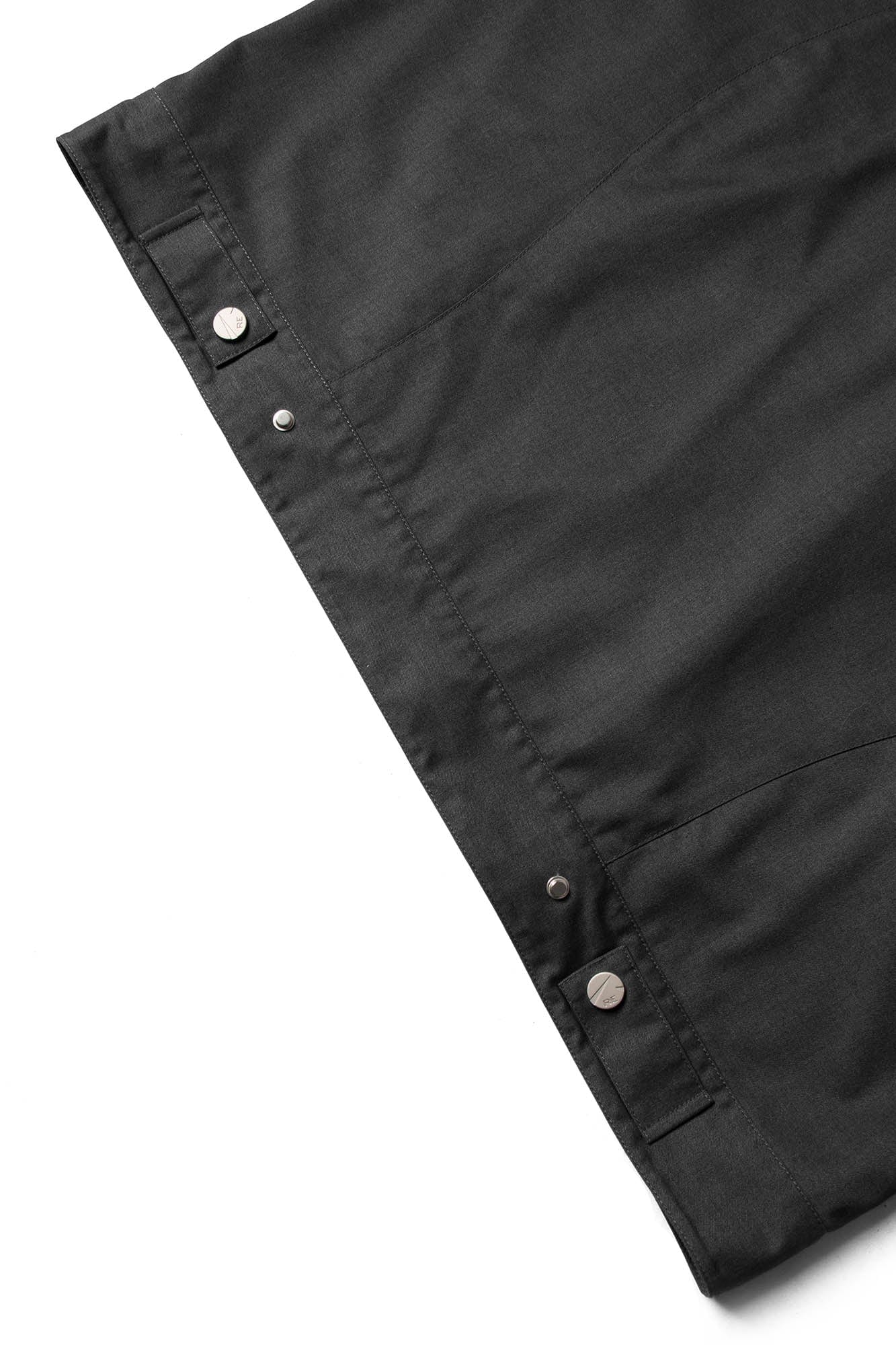 RELABEL Utility Stand Collar Half-Sleeve Jacket, premium urban and streetwear designers apparel on PROJECTISR.com, RELABEL