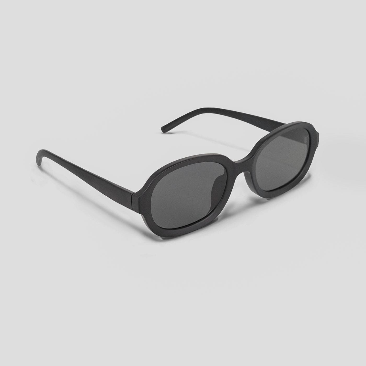 UNDERWATER Matte Black Oval Sunglasses, premium urban and streetwear designers apparel on PROJECTISR.com, UNDERWATER