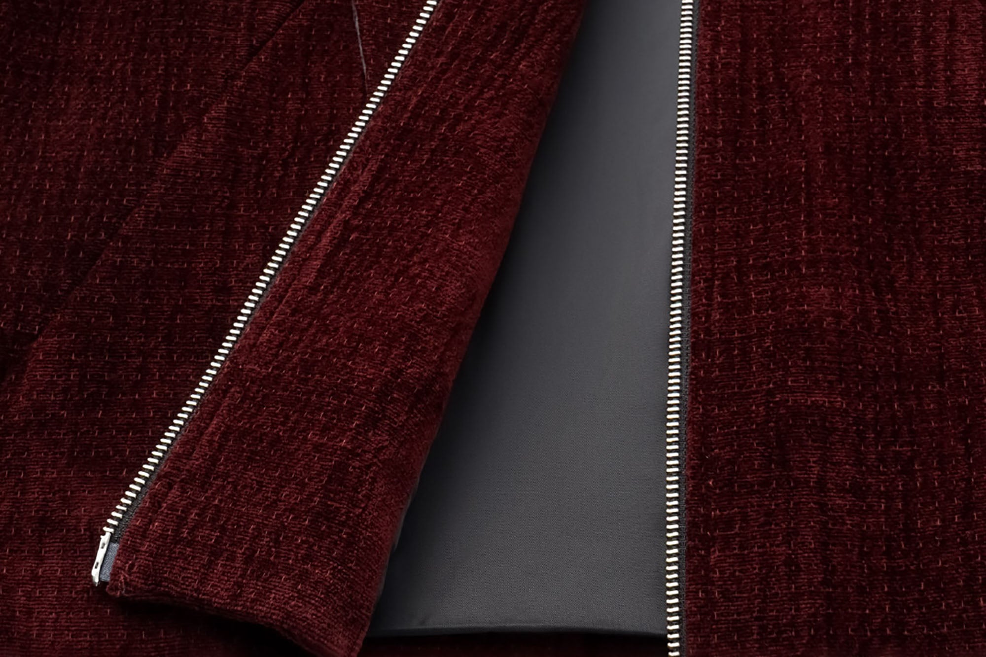 ALVNG AR ANTS Chenille Dual Zip Jacket