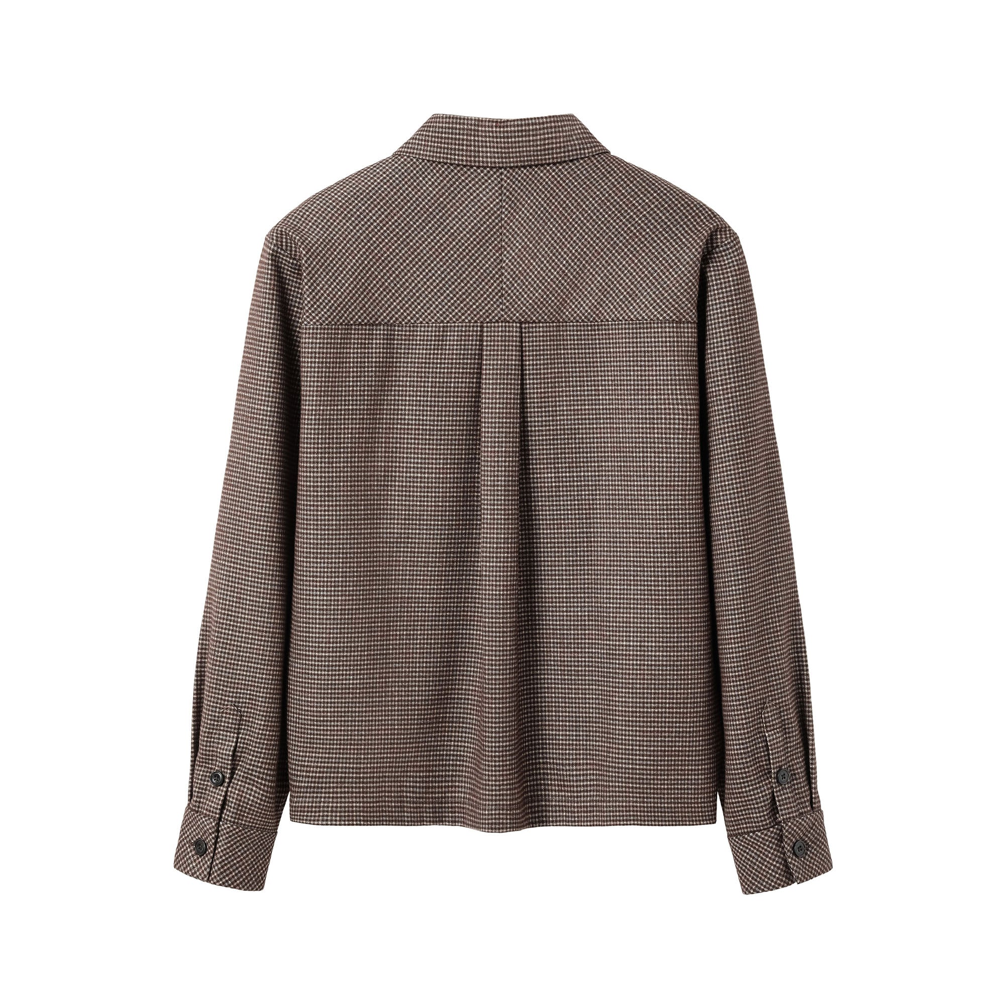 ALVNG AR ANTS Micro Houndstooth Wrinkle-Resistant Shirt, premium urban and streetwear designers apparel on PROJECTISR.com, ALVNG AR ANTS