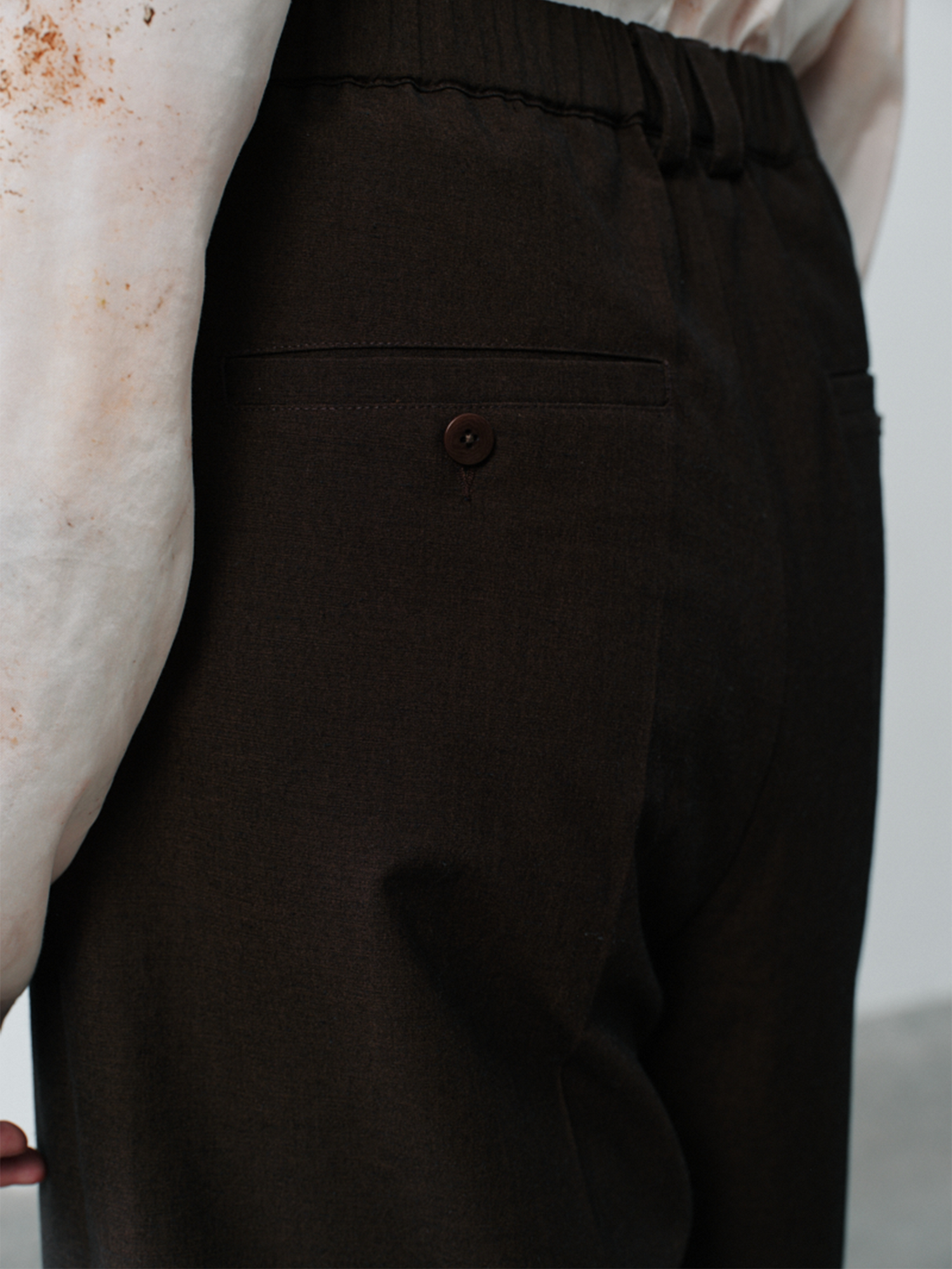 GRAINMUSTARD Pleated Linen-Blend Belt Tailored Shorts