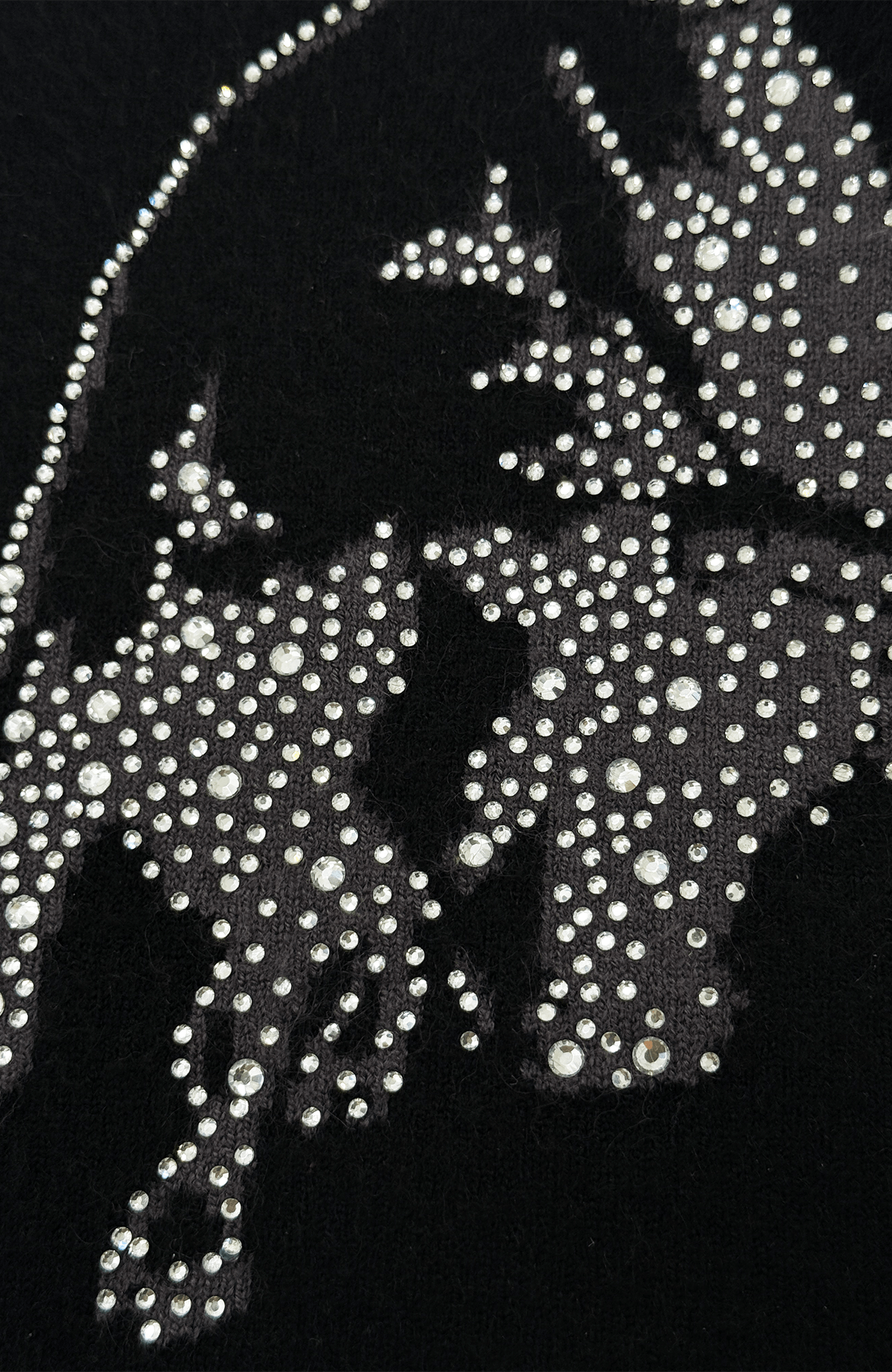 TECNINEGROUP Jacquard Diamond Knit Beanie