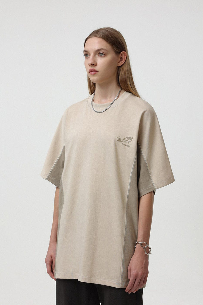BONELESS Deconstructed Spliced T-Shirt, premium urban and streetwear designers apparel on PROJECTISR.com, BONELESS