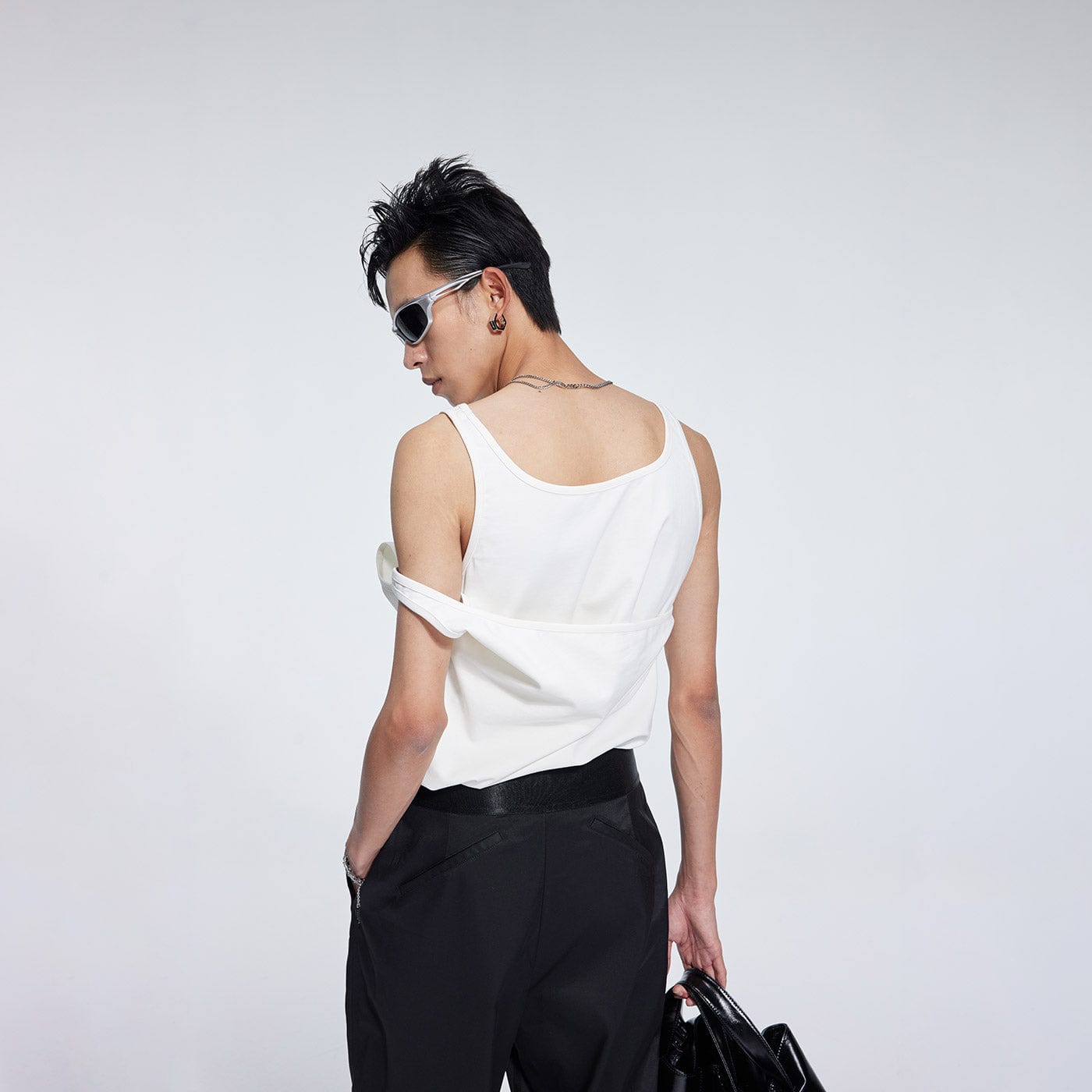 WHISTLEHUNTER Double-Layered Tank Top, premium urban and streetwear designers apparel on PROJECTISR.com, WHISTLEHUNTER