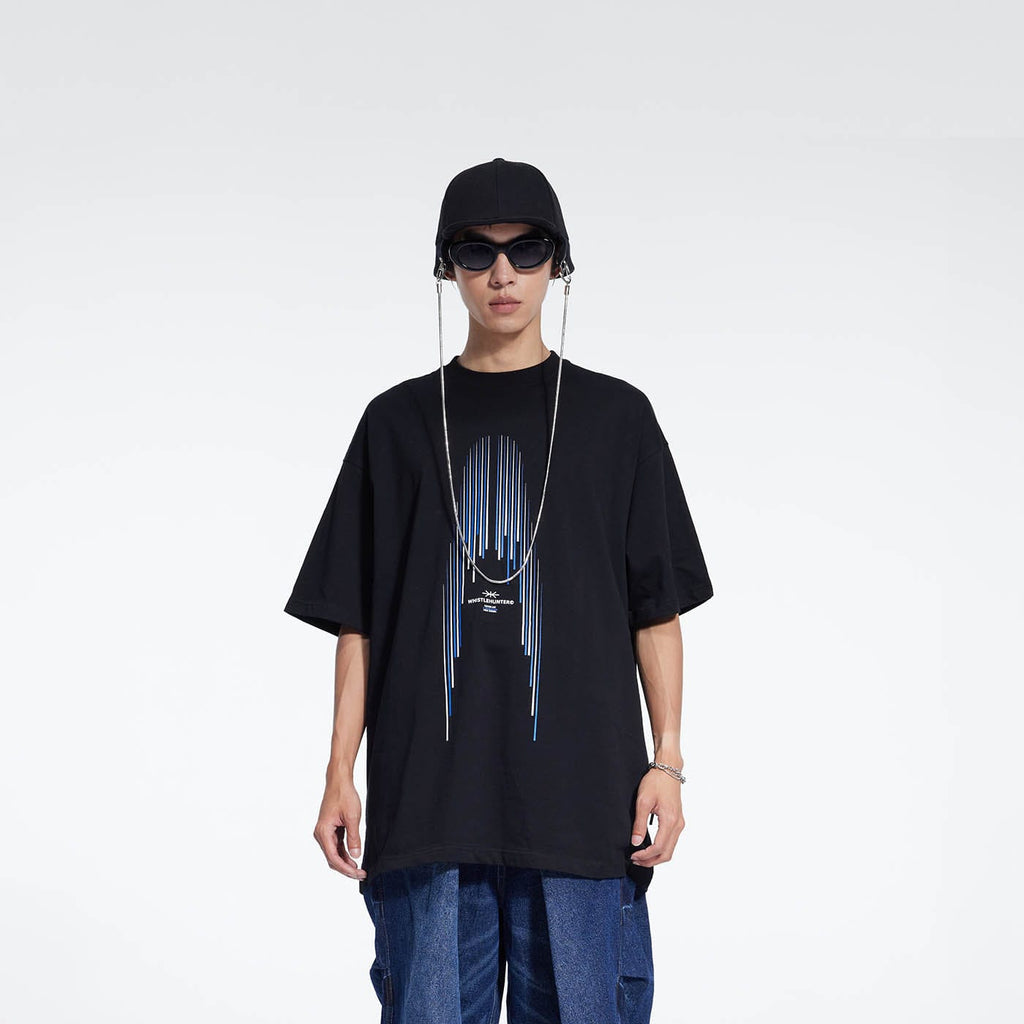 WHISTLEHUNTER Meteor Shower Contrast T-Shirt, premium urban and streetwear designers apparel on PROJECTISR.com, WHISTLEHUNTER
