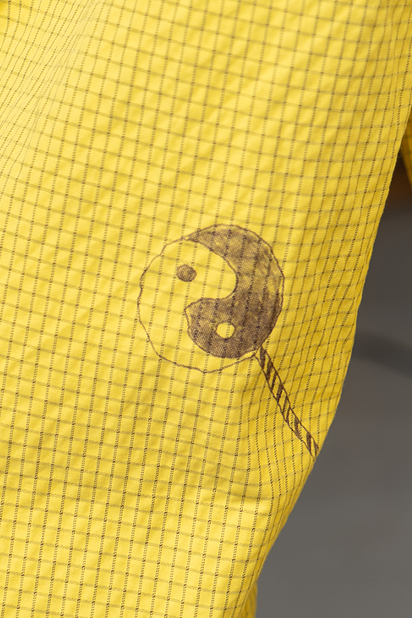 NIANJIUYIKOUER Graphic Grid Cargo Pants, premium urban and streetwear designers apparel on PROJECTISR.com, NIANJIUYIKOUER