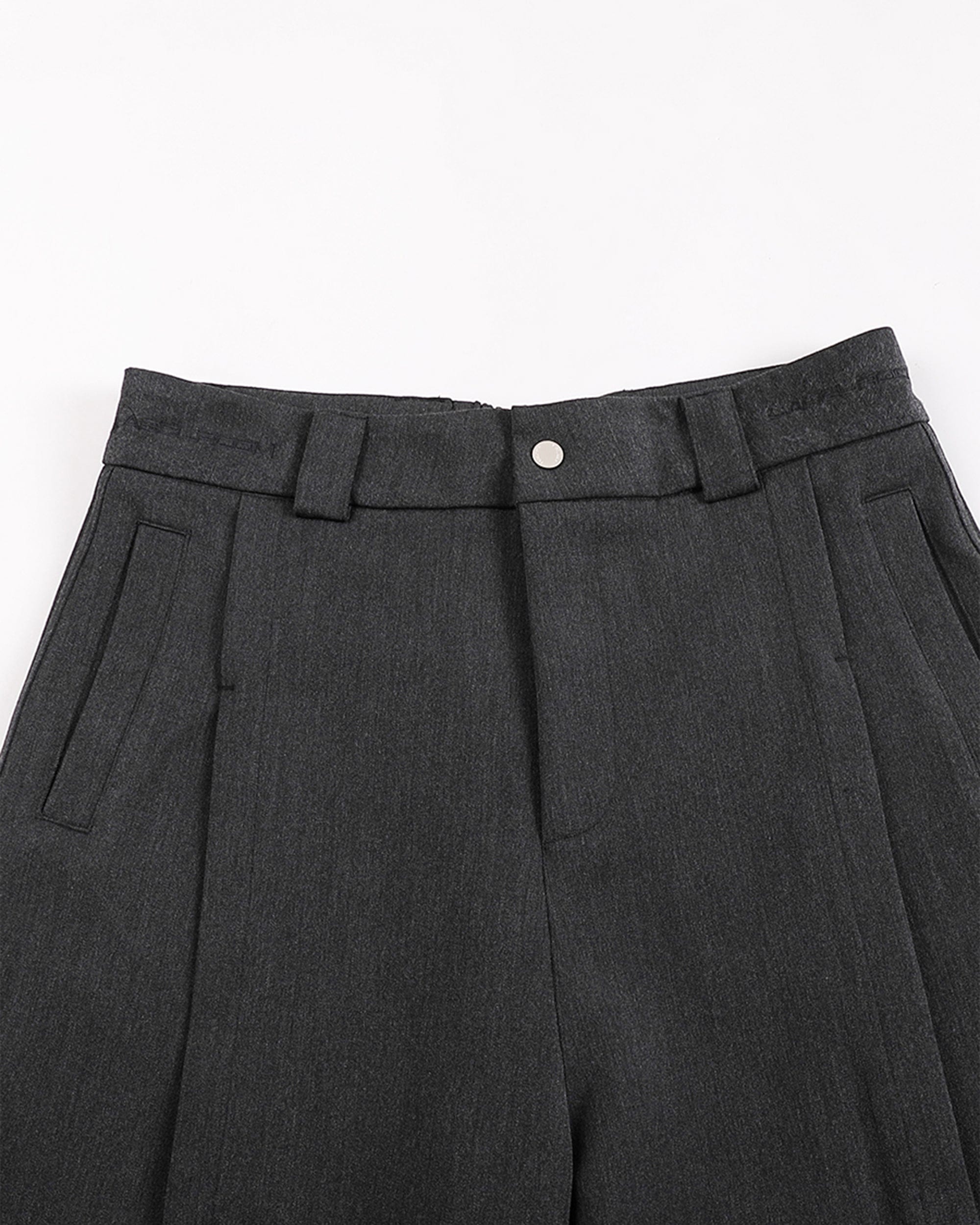 49PERCENT Modern Pleated Wide-Leg Trousers