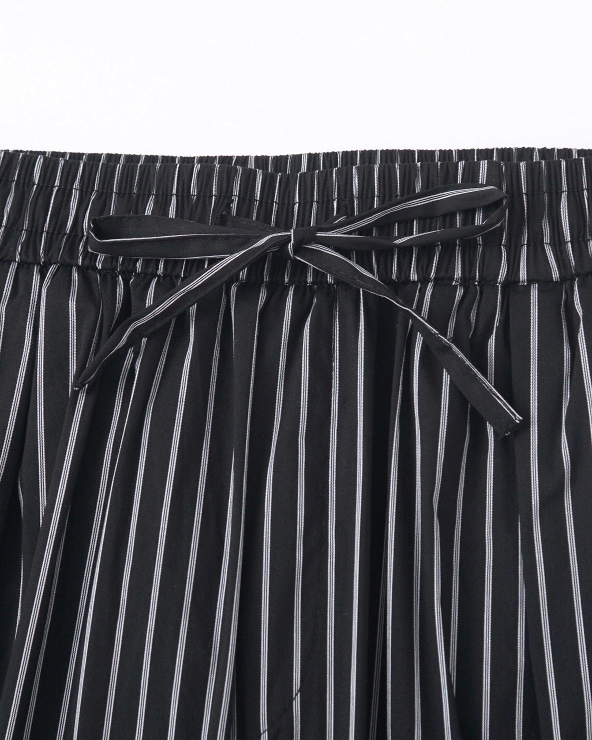 CLP Classic Striped Drawstring Wide-Leg Pants