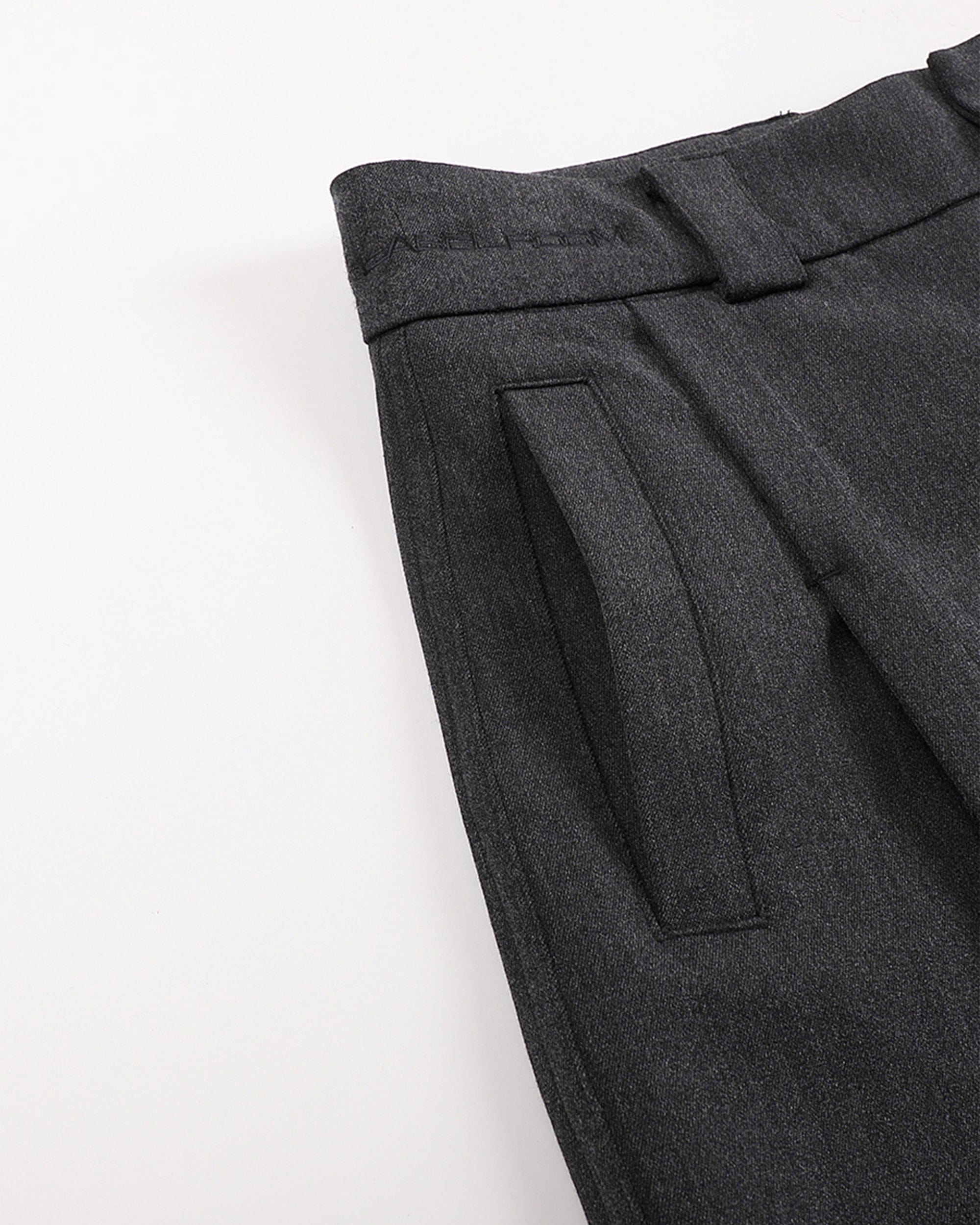 49PERCENT Modern Pleated Wide-Leg Trousers