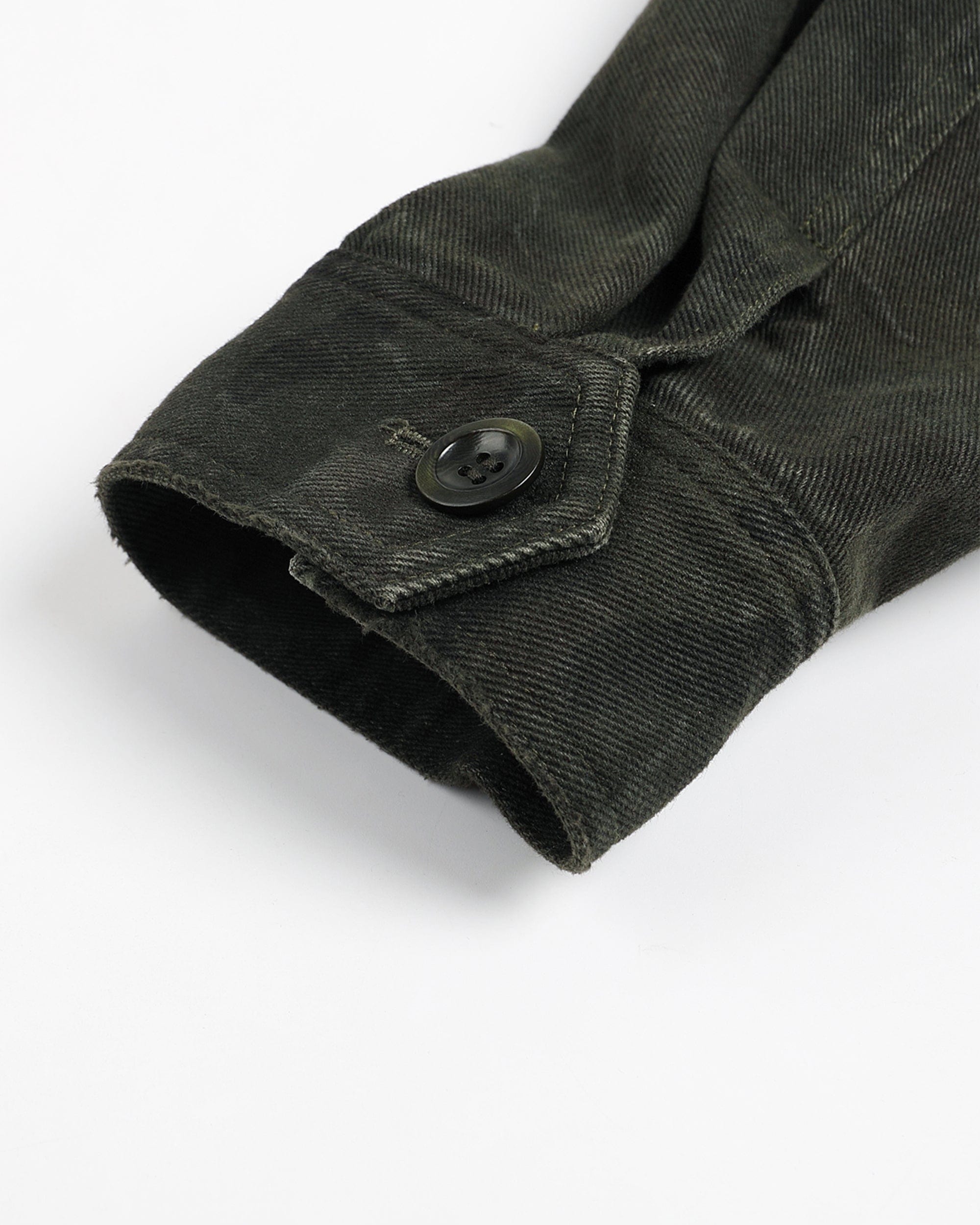 FACEONLAB Distressed P37 Rivet Jacket Army Green