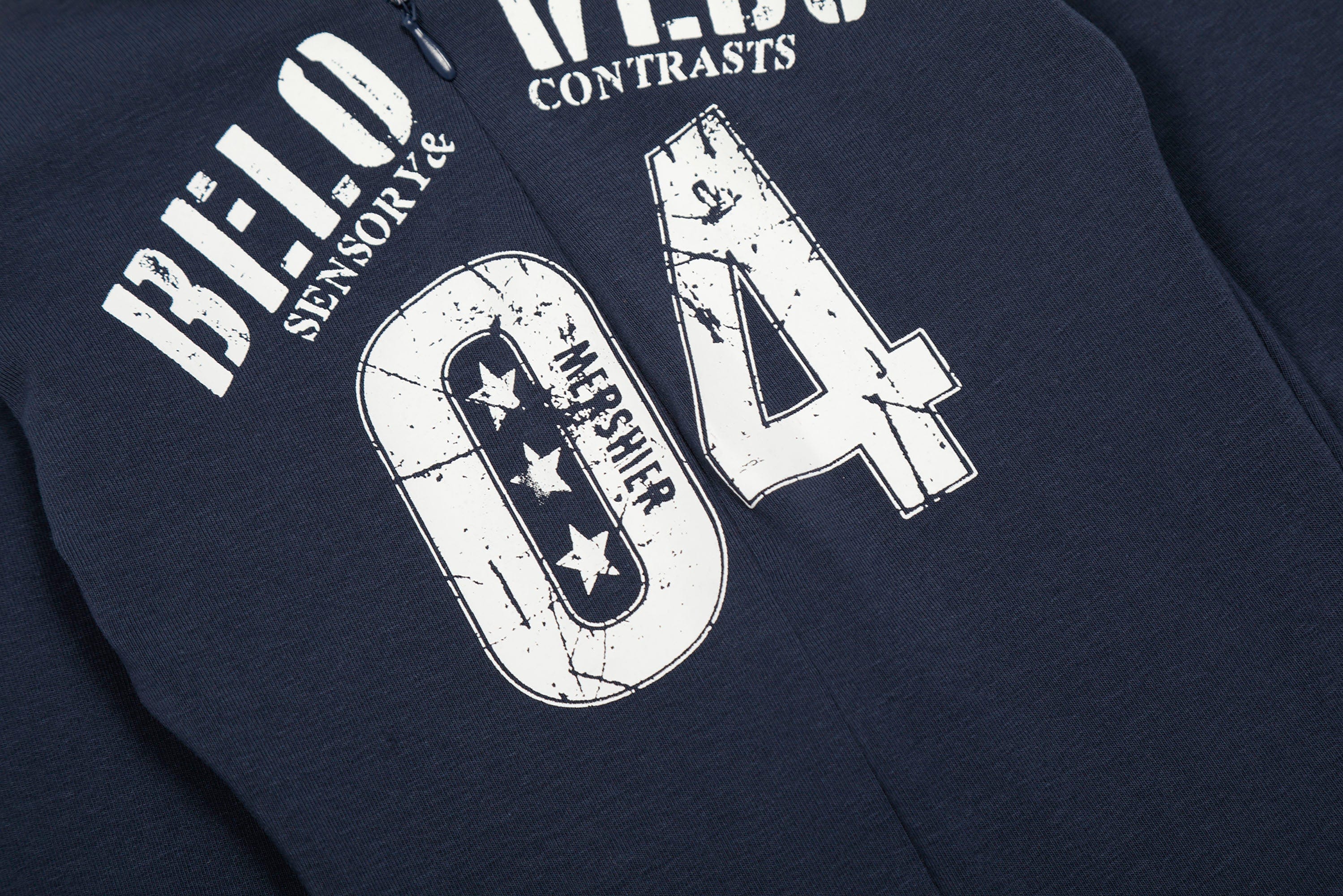 CLP V-Neck Zip-Up Slim Long-Sleeve Tee, premium urban and streetwear designers apparel on PROJECTISR.com, CLP