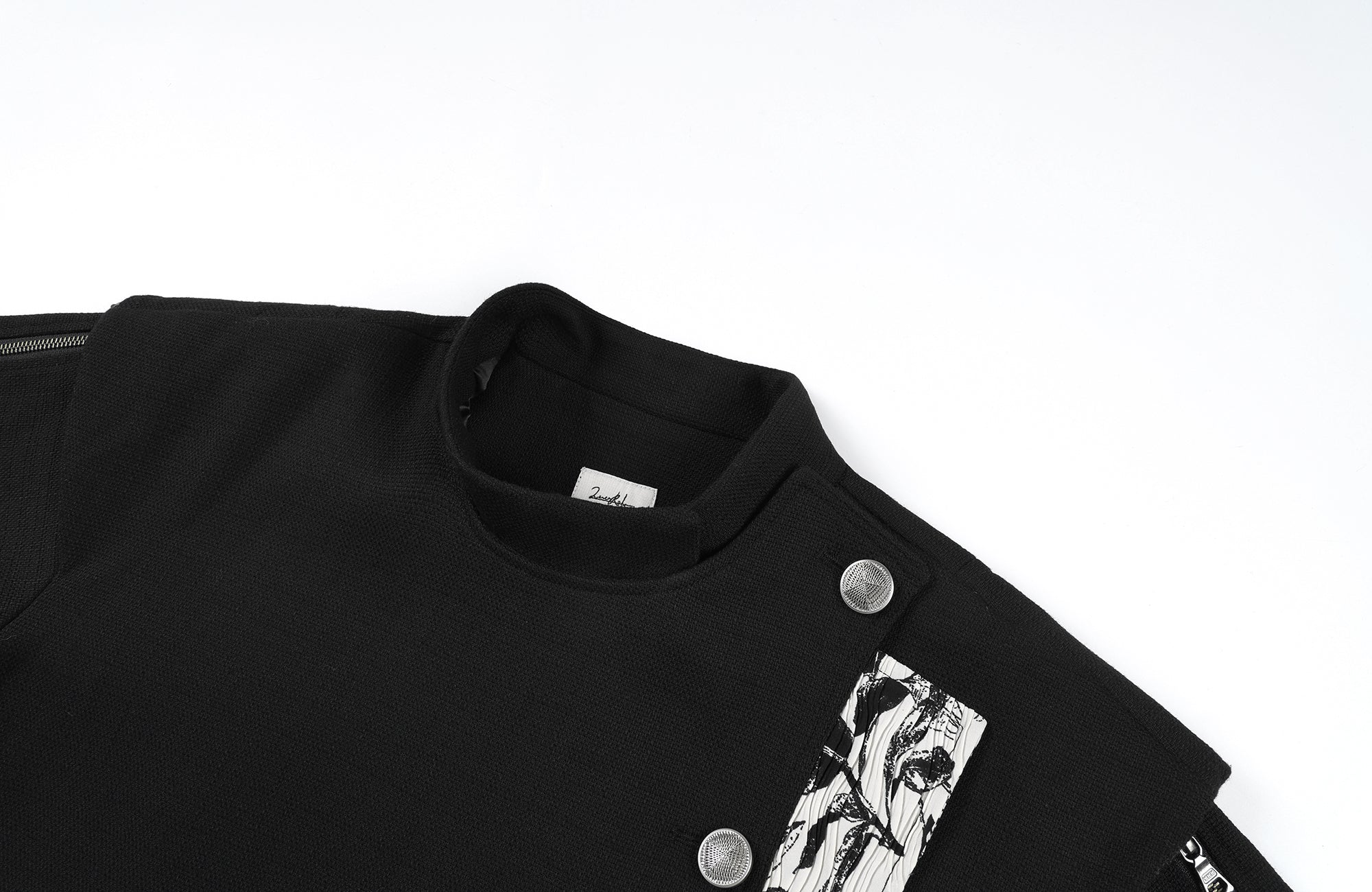 2000RSK Deconstructed Spliced Zippered Fencing Jacket