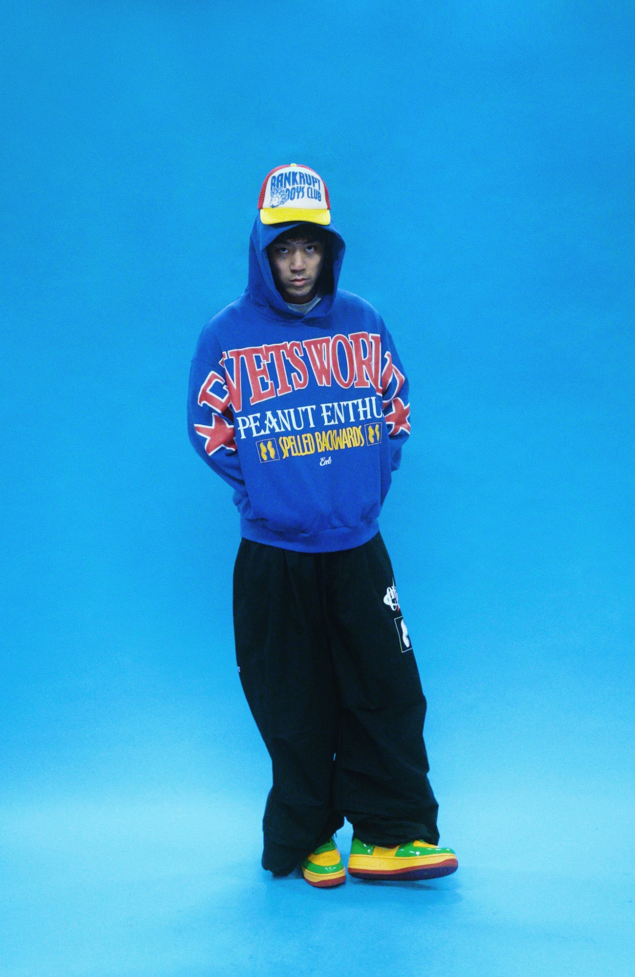 EVETS Foam Print Graphic Hoodie, premium urban and streetwear designers apparel on PROJECTISR.com, EVETS