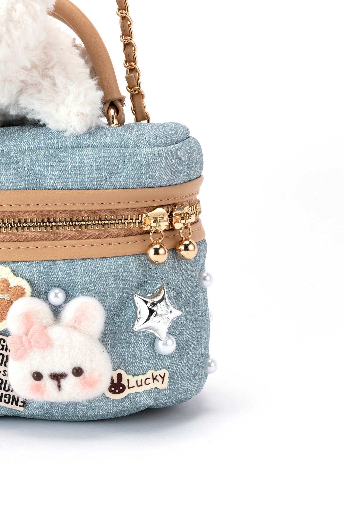 BLING BOX Westie Cosmetic Case Crossbody Bag
