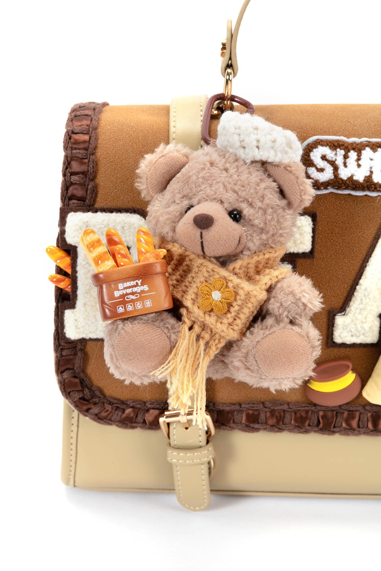 BLING BOX Baker Bear Flap Backpack