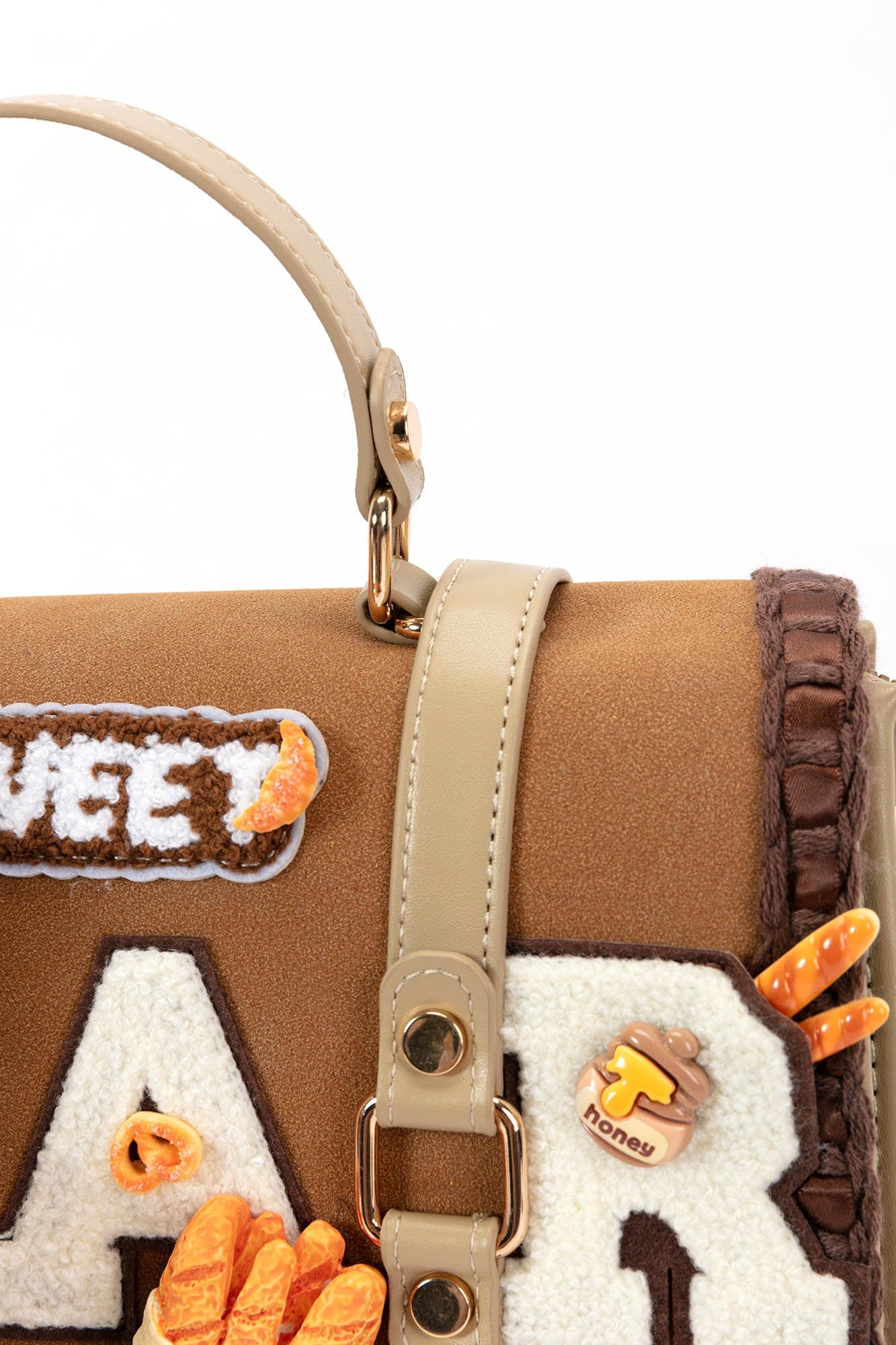 BLING BOX Baker Bear Flap Backpack